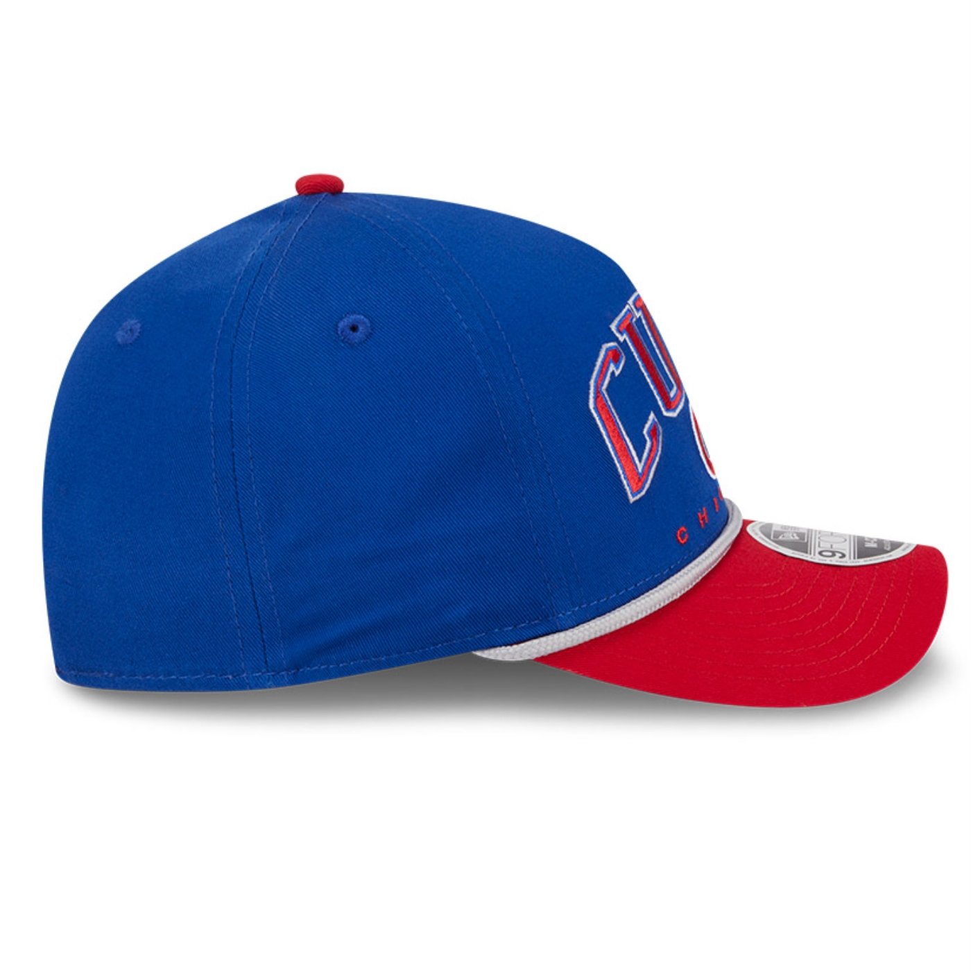 Bone New Era  9FORTY M-Crown A-Frame Chicago Cubs MLB Azul Azul/Vermelho 4