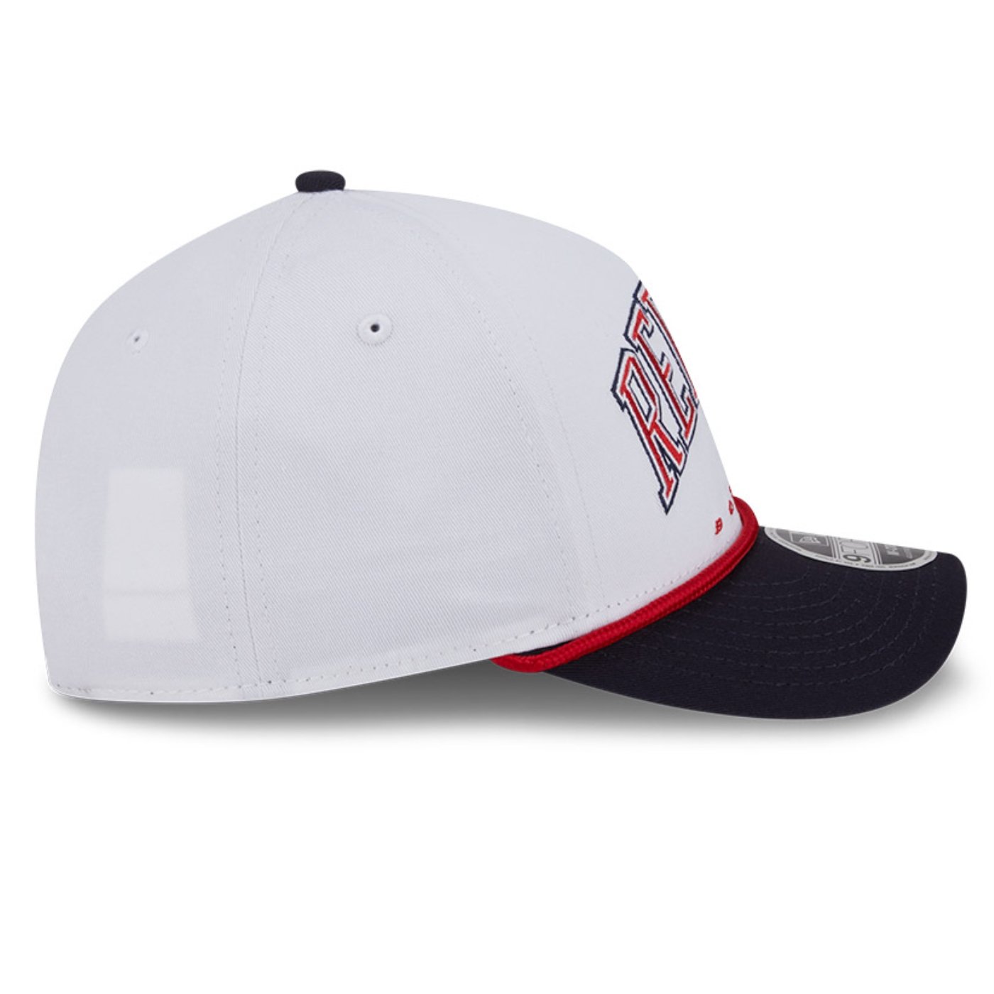 Bone New Era  9FORTY M-Crown A-Frame Boston Red Sox MLB Branco Branco 4