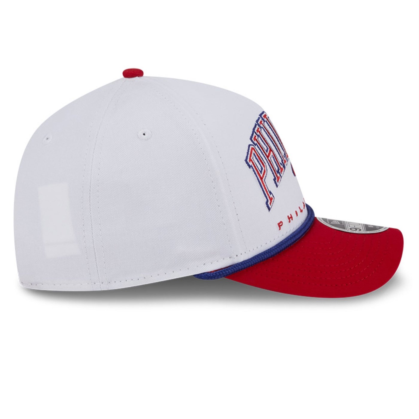 Bone New Era  9FORTY M-Crown A-Frame Philadelphia Phillies MLB Branco Branco 4