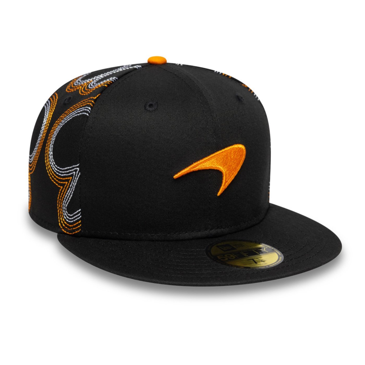 Bone New Era  59FIFTY Mclaren Racing  Preto Preto 3