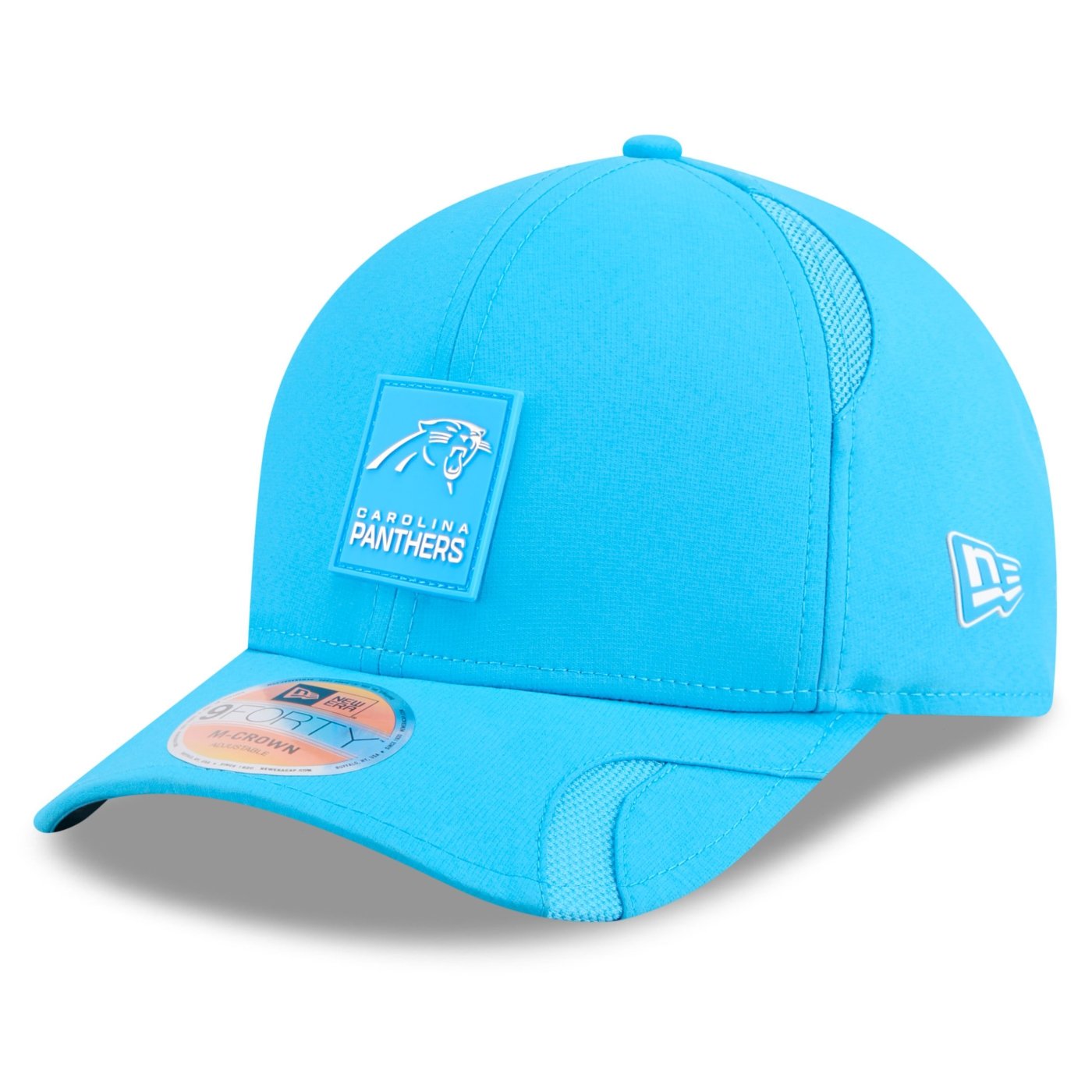 Bone New Era 9FORTY M-CROWN Carolina Panthers NFL Sideline Azul