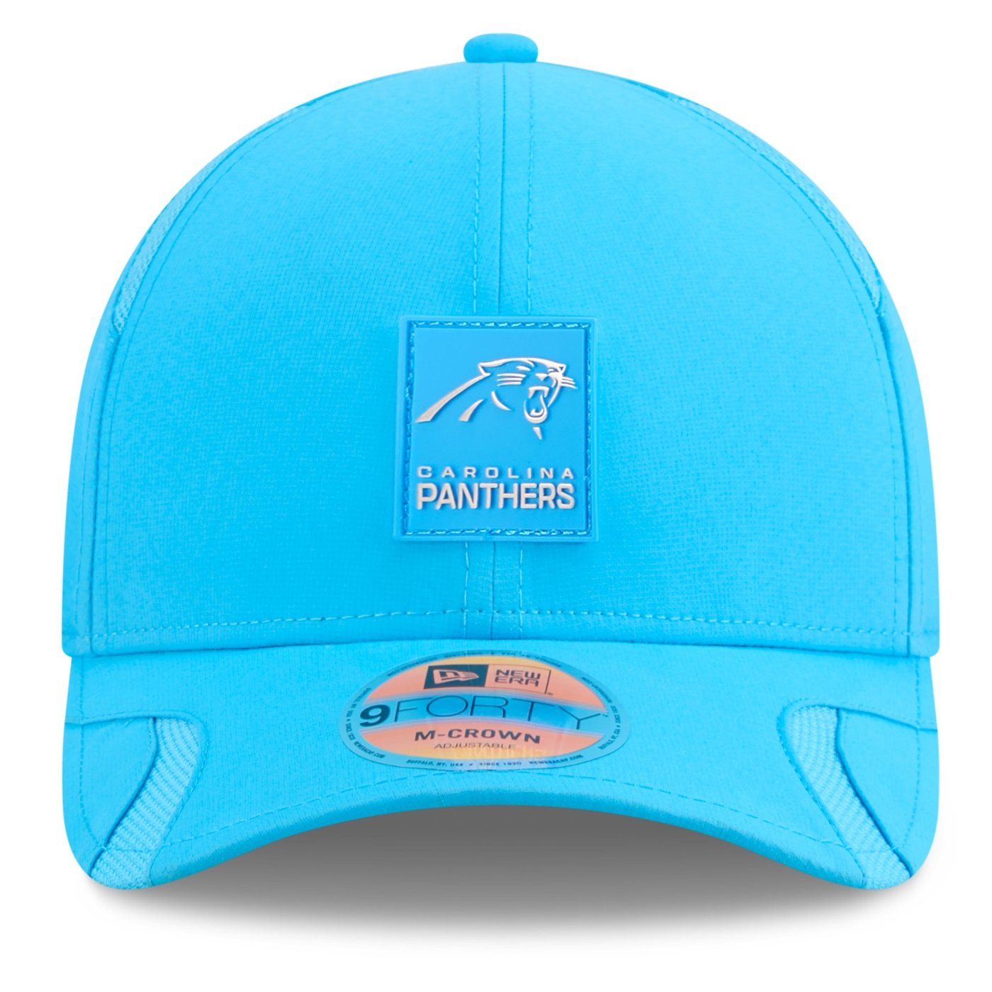 Bone New Era 9FORTY M-CROWN Carolina Panthers NFL Sideline Azul Azul 2