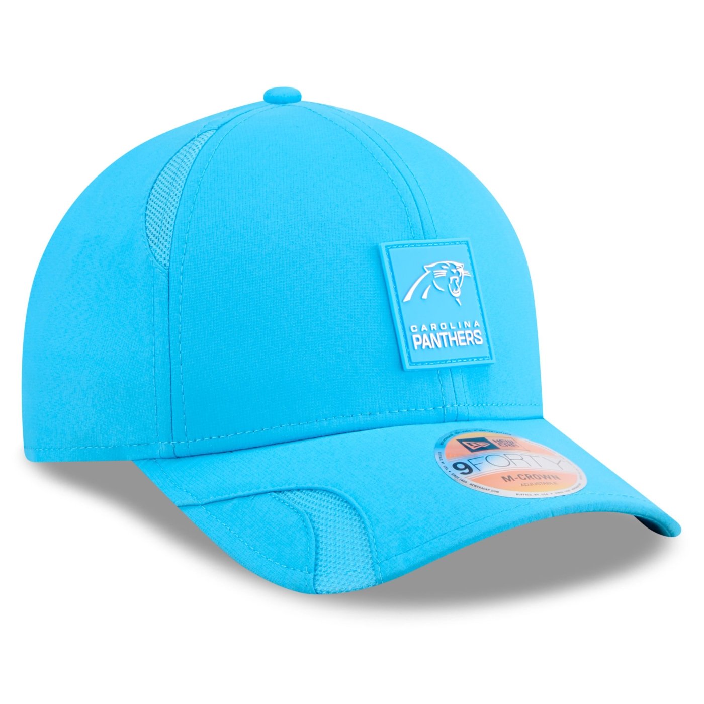 Bone New Era 9FORTY M-CROWN Carolina Panthers NFL Sideline Azul Azul 3