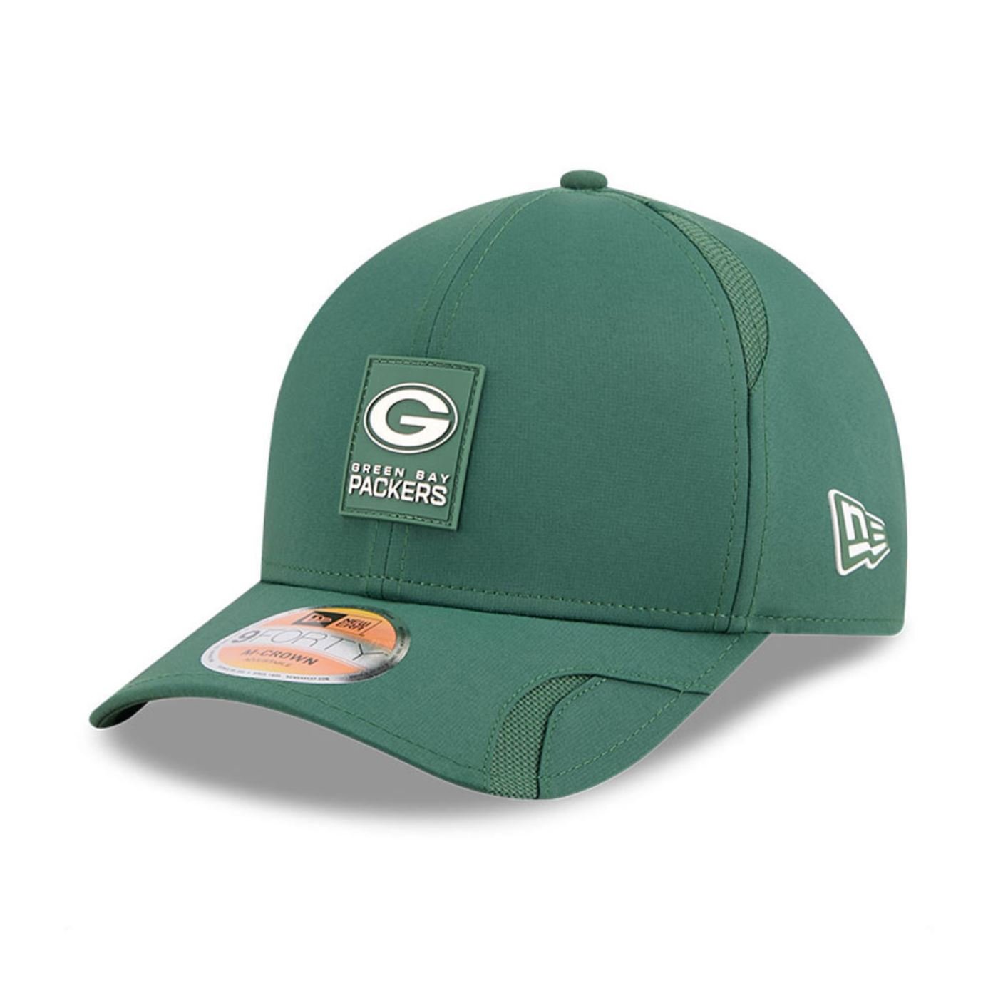 Bone New Era 9FORTY M-CROWN Green Bay Packers NFL Sideline Verde Verde 1