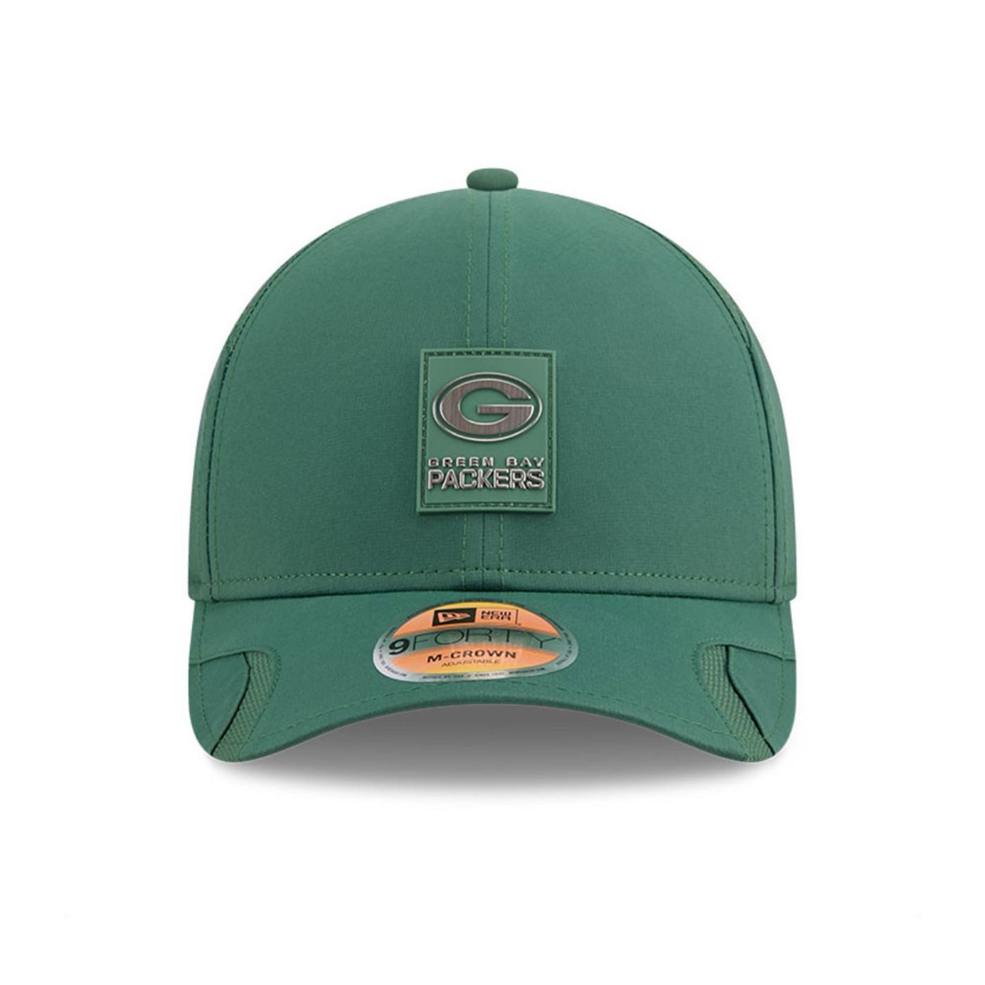 Bone New Era 9FORTY M-CROWN Green Bay Packers NFL Sideline Verde Verde 2