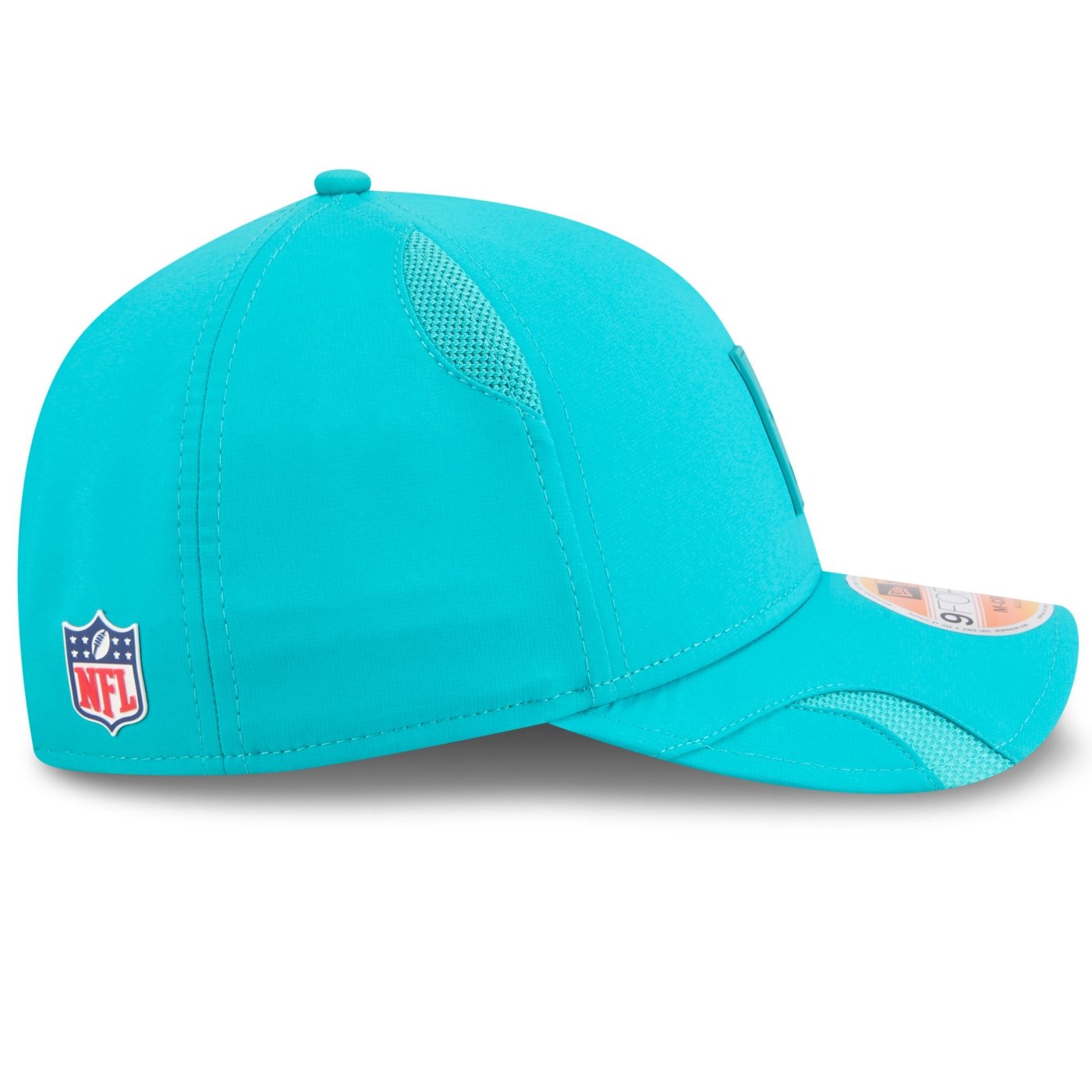 Bone New Era 9FORTY M-CROWN Miami Dolphins NFL Sideline Verde Verde 7
