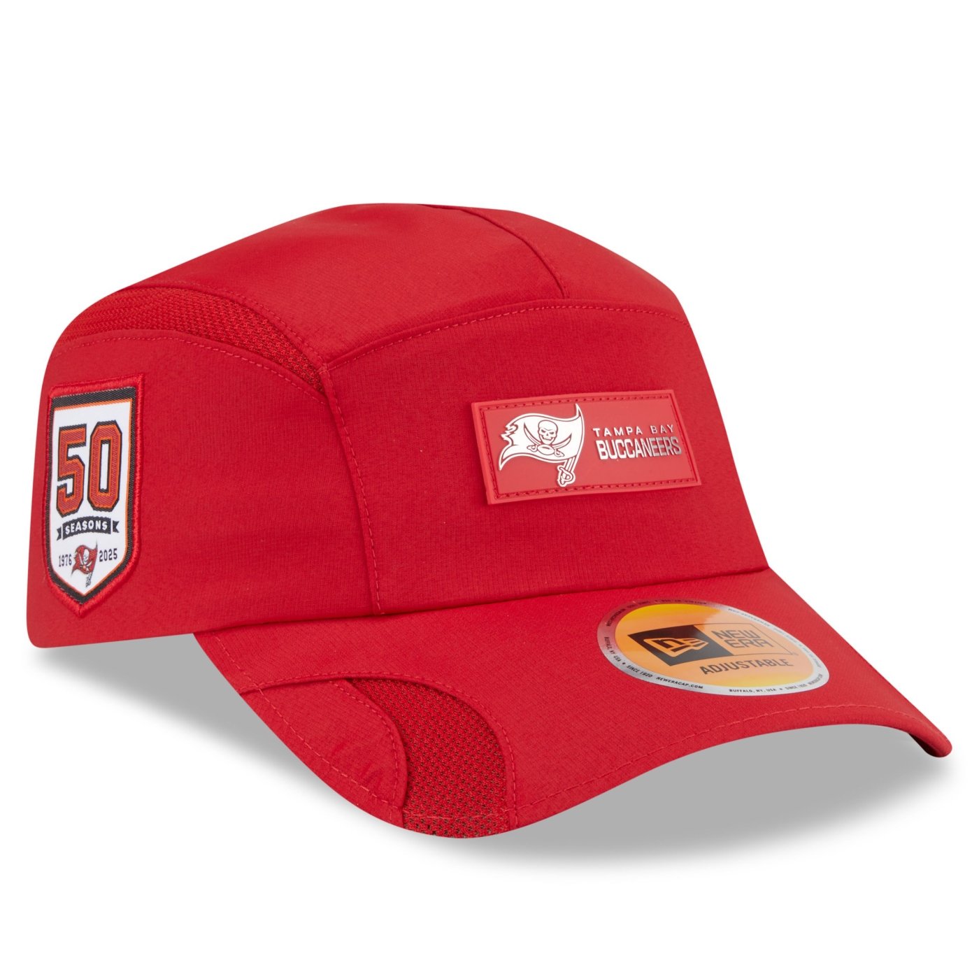 Bone New Era 9FORTY M-CROWN Kansas City Chiefs NFL Sideline Vermelho Vermelho 3