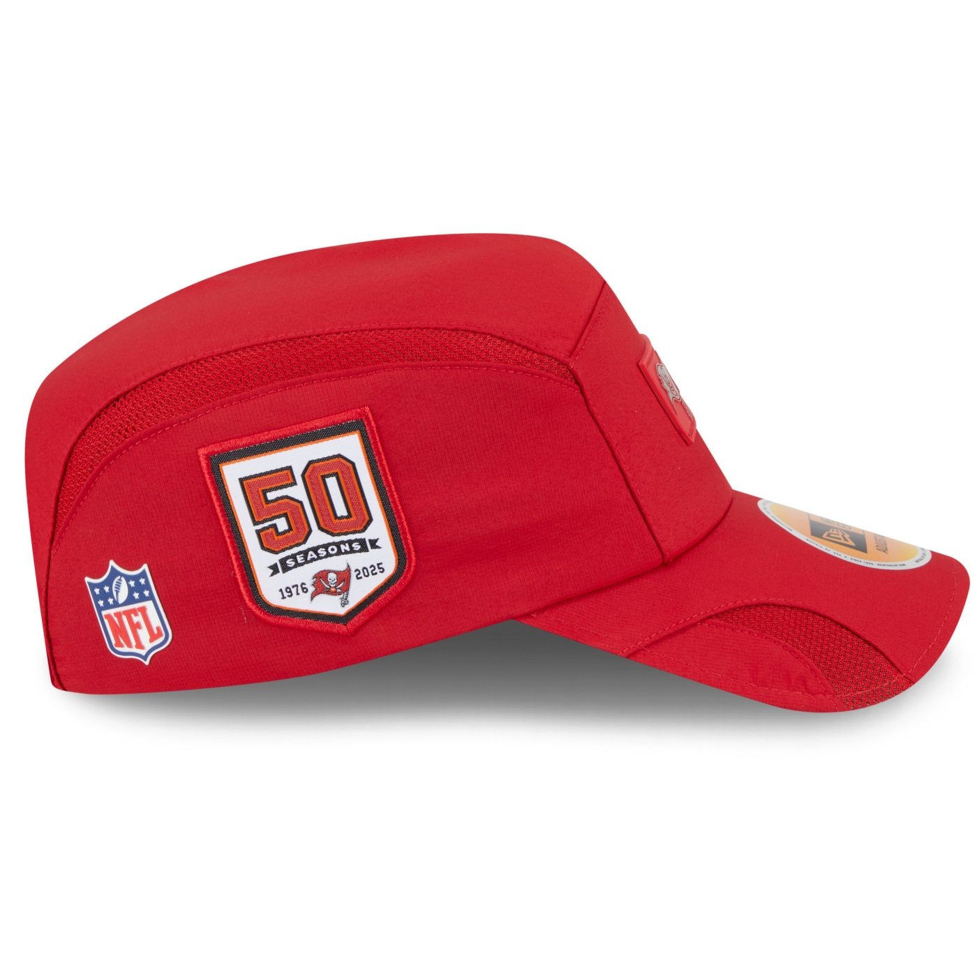 Bone New Era 9FORTY M-CROWN Kansas City Chiefs NFL Sideline Vermelho Vermelho 7