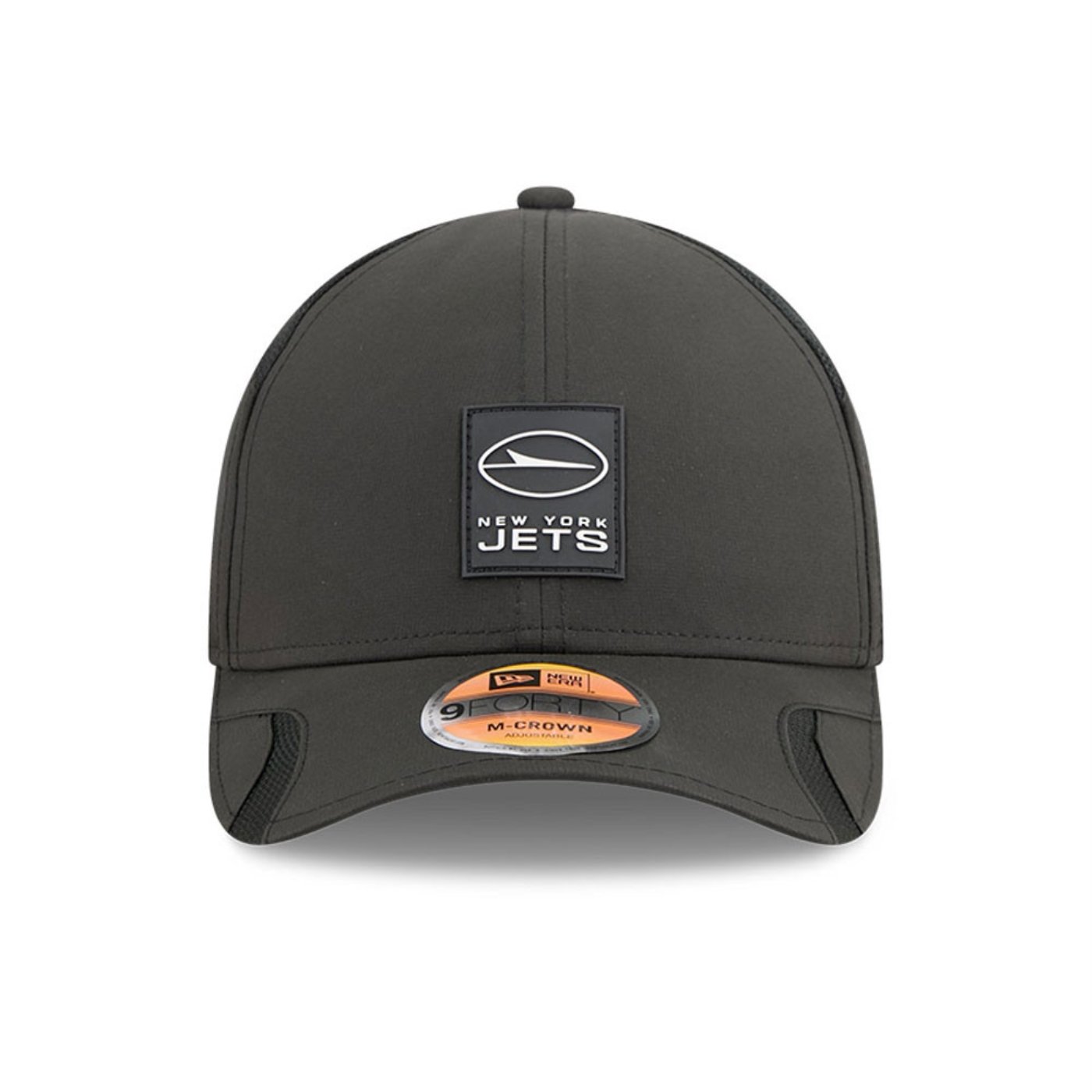 Bone New Era 9FORTY M-CROWN New York Jets NFL Sideline Preto Preto 2