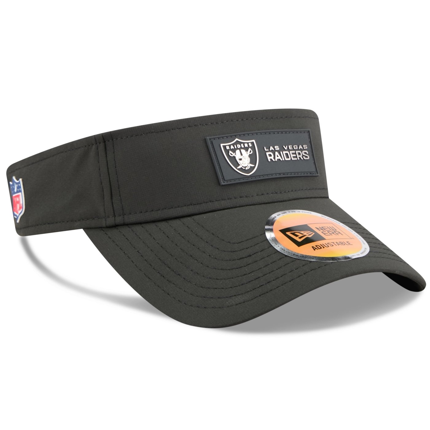 Viseira New Era Las Vegas Raiders NFL Preto Preto 3