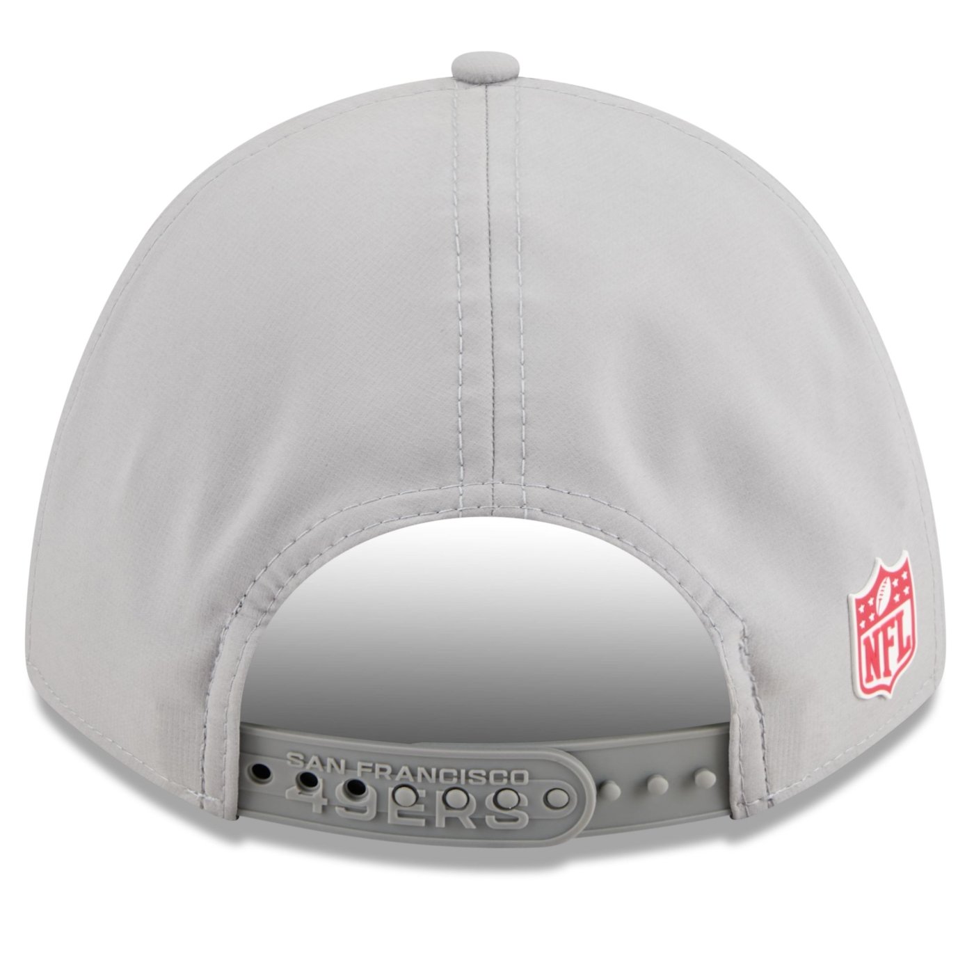 Bone New Era 9FORTY M-CROWN San Francisco 49ers NFL Sideline Cinza Cinza 5