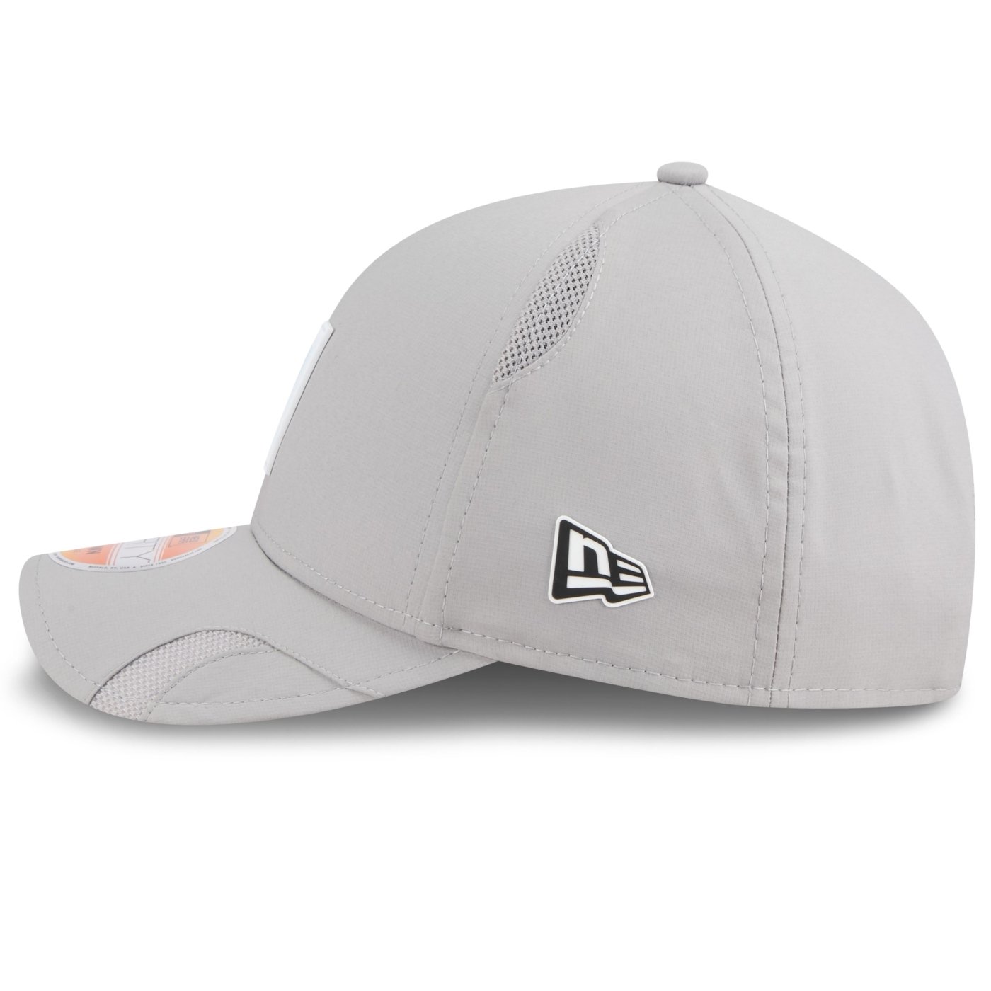 Bone New Era 9FORTY M-CROWN Las Vegas Raiders NFL Sideline Cinza Cinza 4