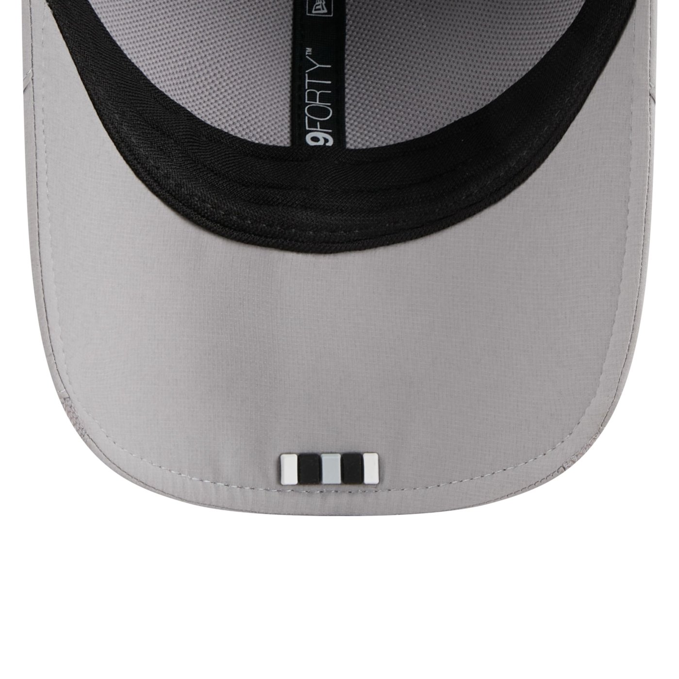 Bone New Era 9FORTY M-CROWN Las Vegas Raiders NFL Sideline Cinza Cinza 6