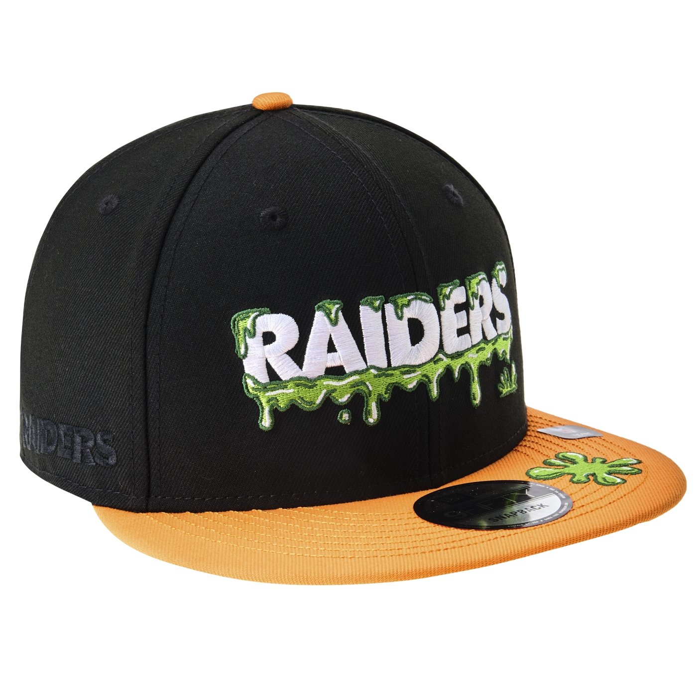 Bone New Era 9FIFTY NFL X Nickelodeon Slime Las Vegas Raiders Preto 3