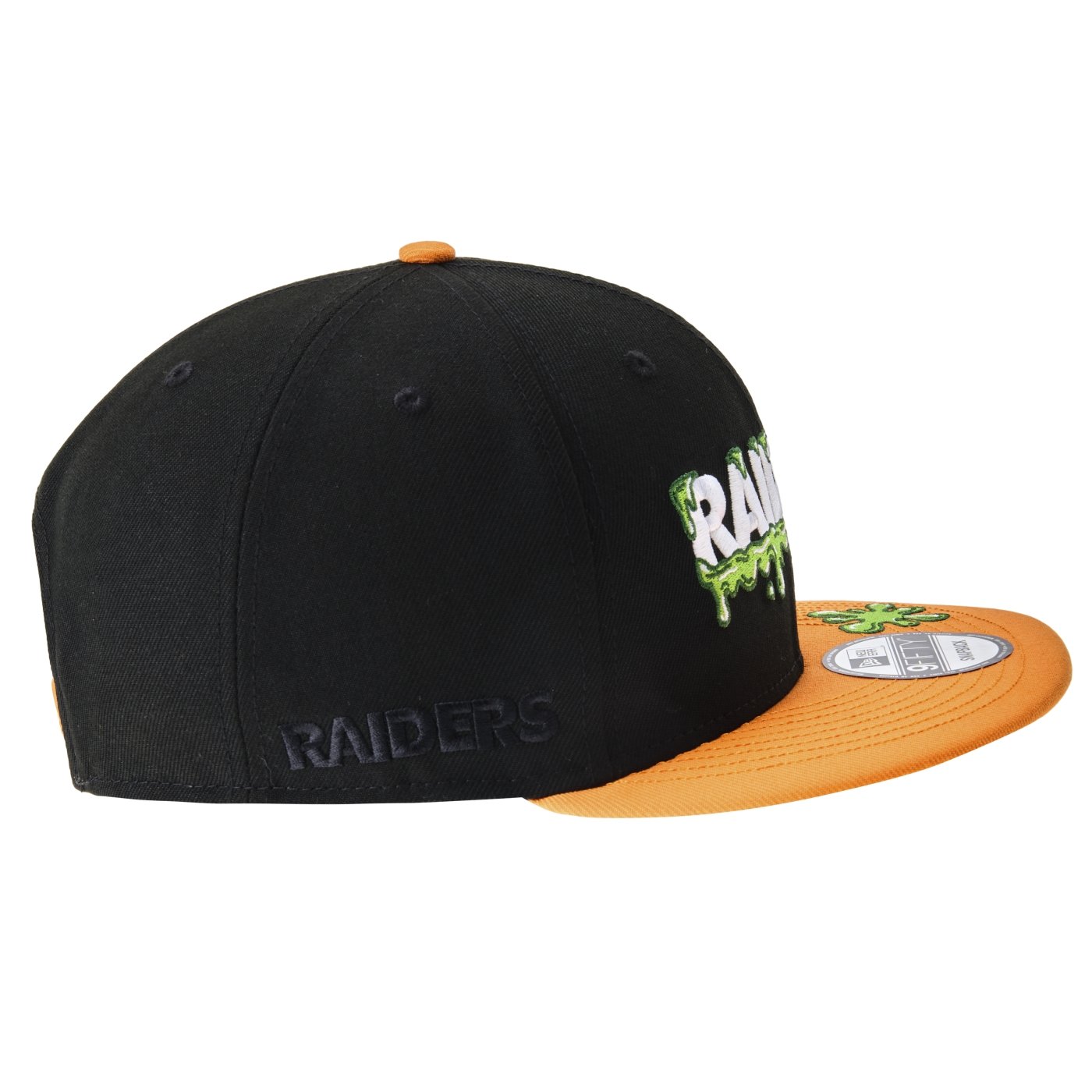 Bone New Era 9FIFTY NFL X Nickelodeon Slime Las Vegas Raiders Preto 4