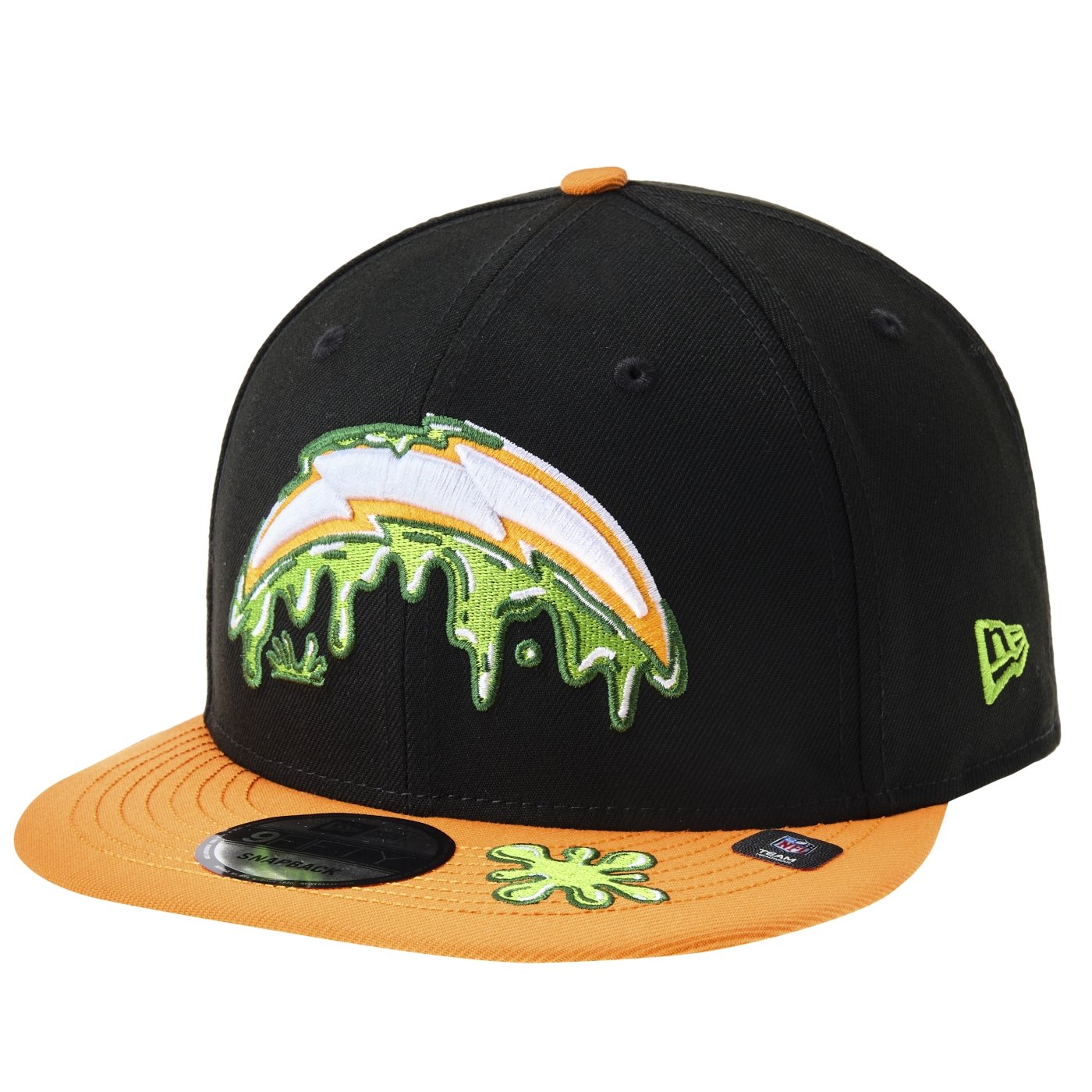 Bone New Era 9FIFTY NFL X Nickelodeon Slime Los Angeles Chargers
