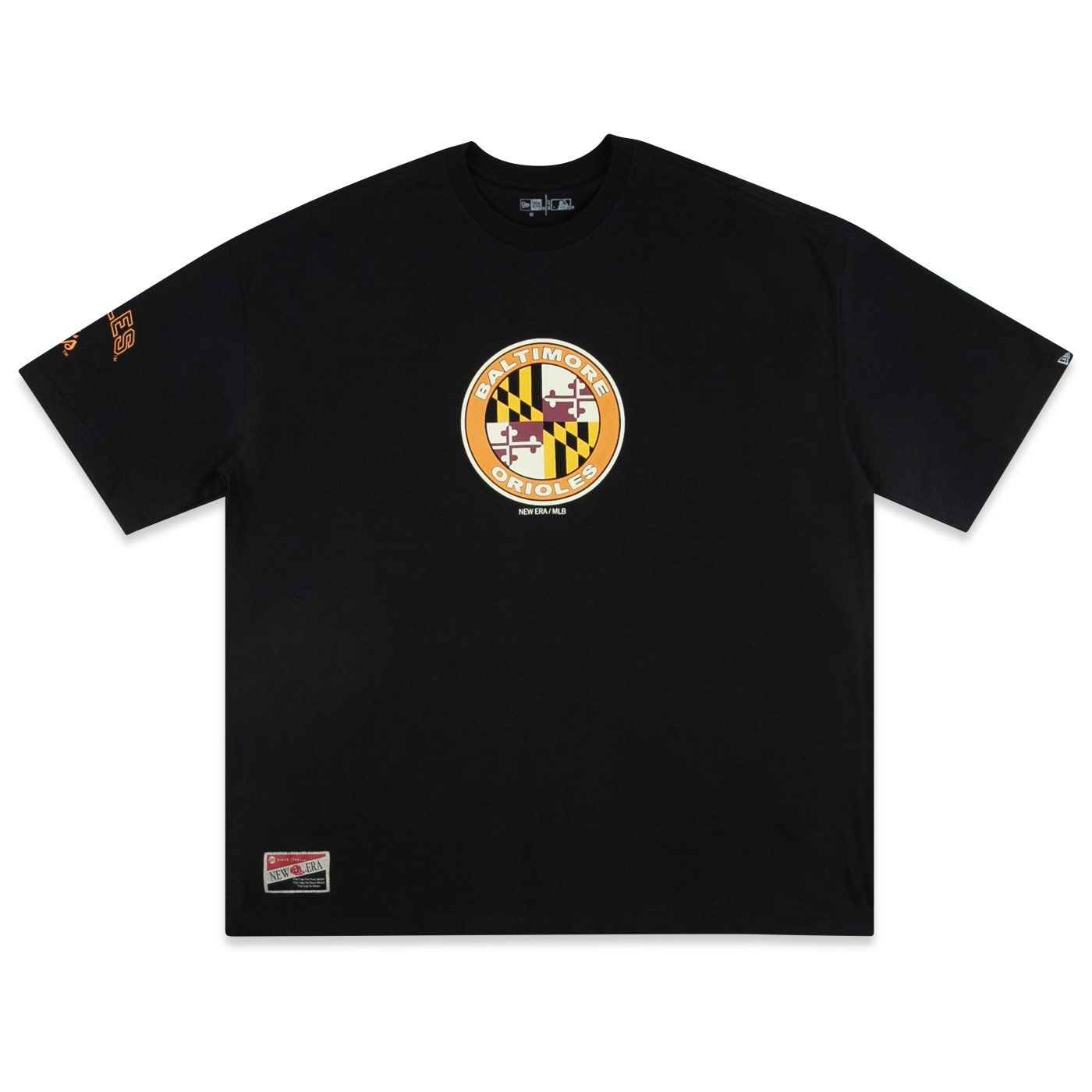Camiseta New Era Box Baltimore Orioles MLB Preto