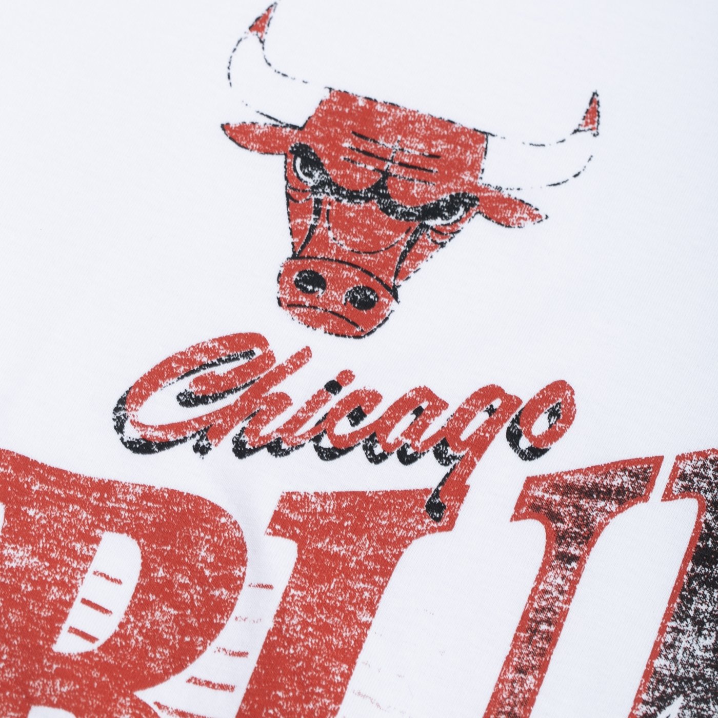 Camiseta New Era Oversize Chicago Bulls NBA Branco Branco 3