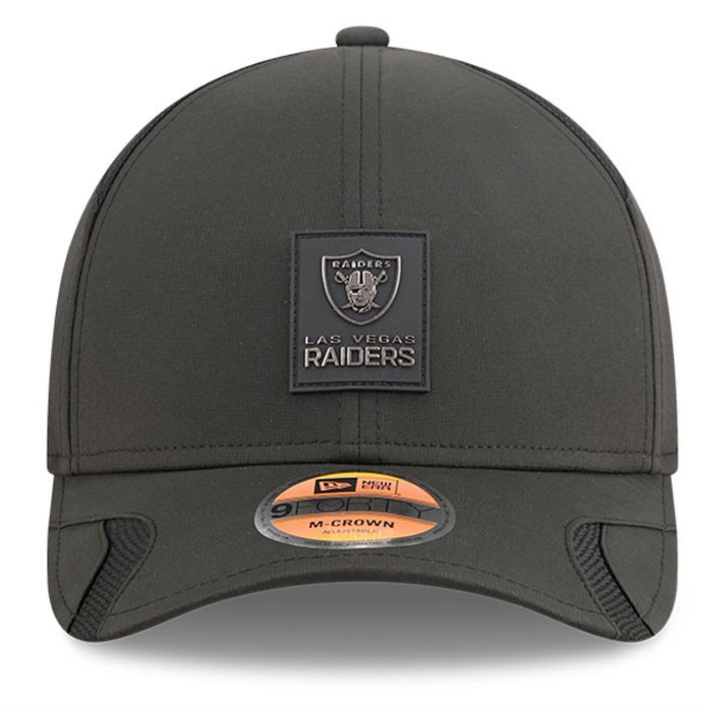 Bone New Era 9FORTY M-CROWN Las Vegas Raiders NFL Sideline Preto Preto 2