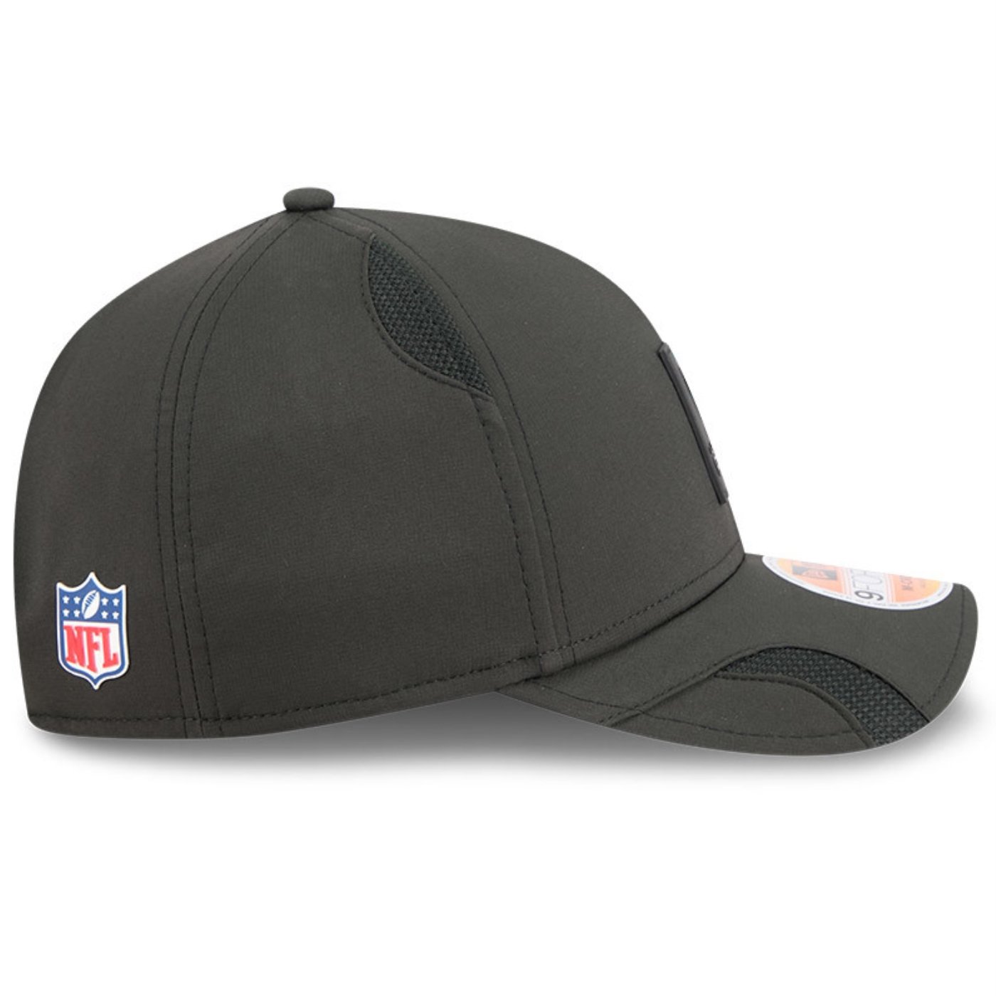 Bone New Era 9FORTY M-CROWN Las Vegas Raiders NFL Sideline Preto Preto 4