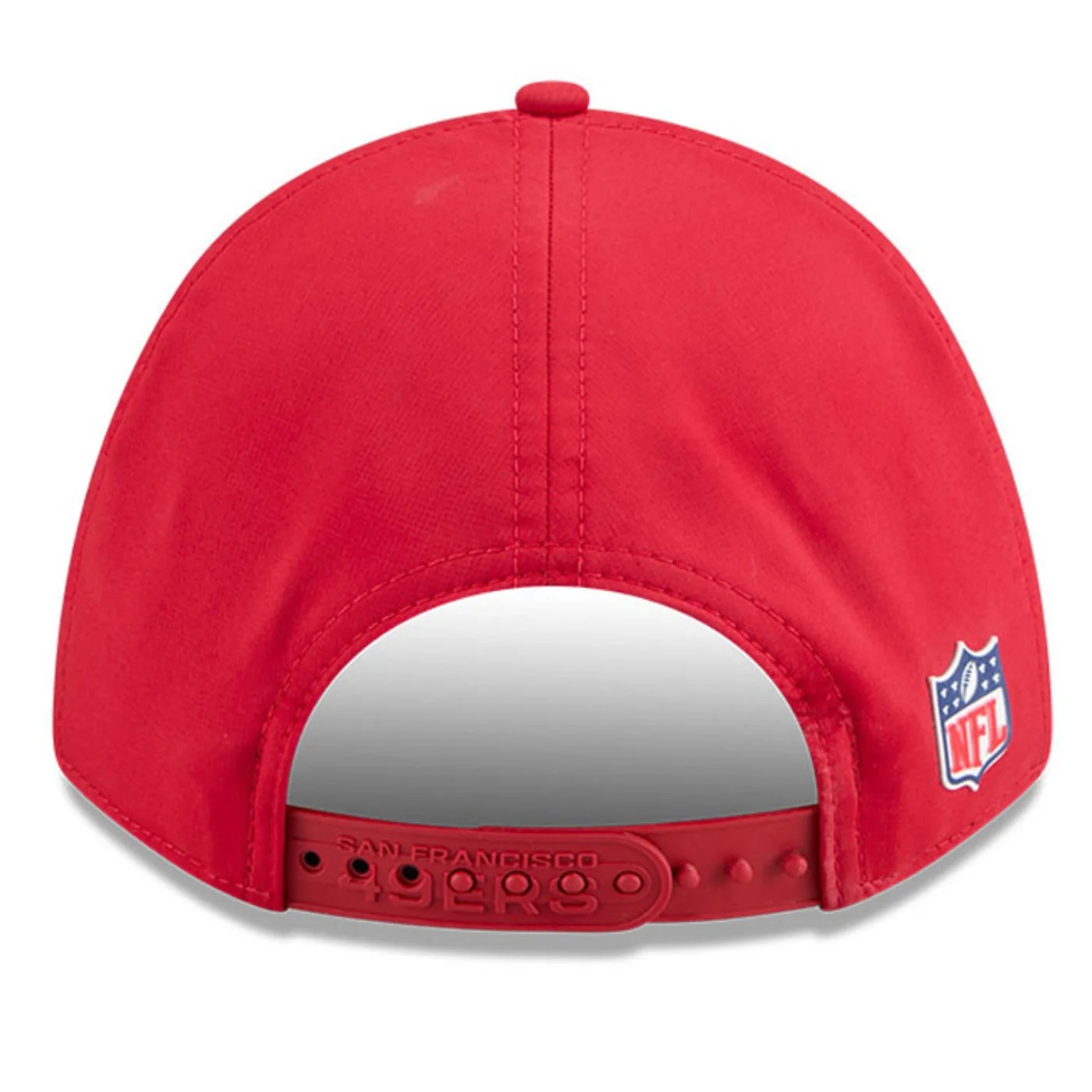Bone New Era 9FORTY M-CROWN San Francisco 49ers NFL Sideline Vermelho Vermelho 5