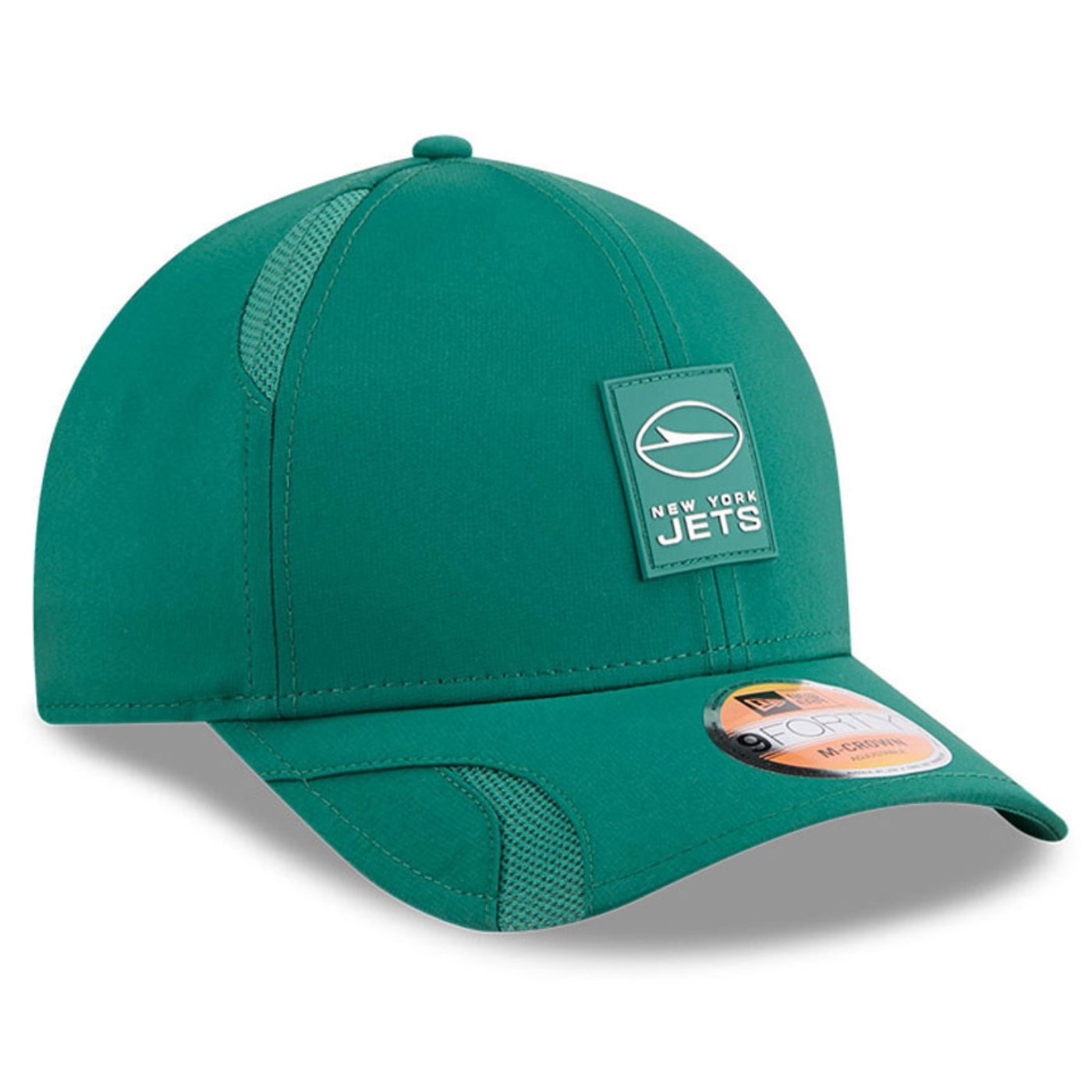 Bone New Era 9FORTY M-CROWN New York Jets NFL Sideline Verde Verde 3