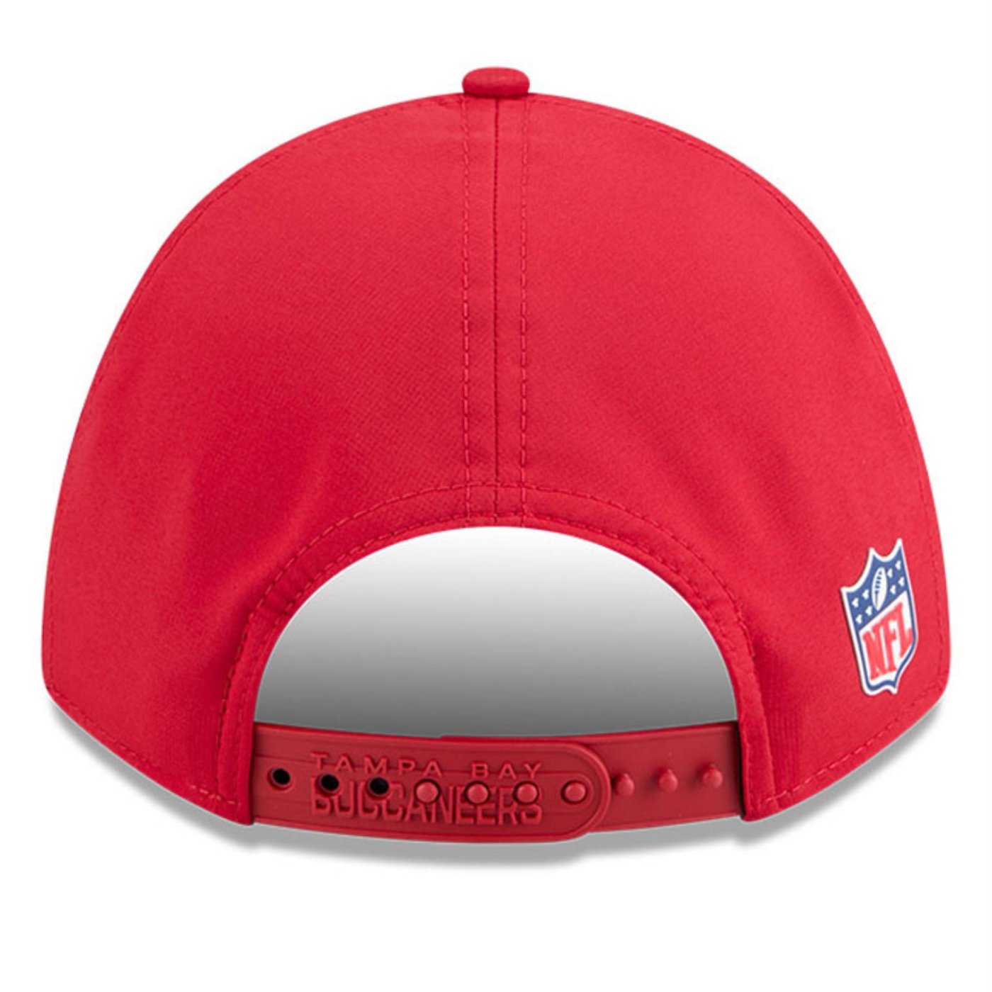 Bone New Era 9FORTY M-CROWN Tampa Bay Buccaneers NFL Sideline Vermelho Vermelho 5