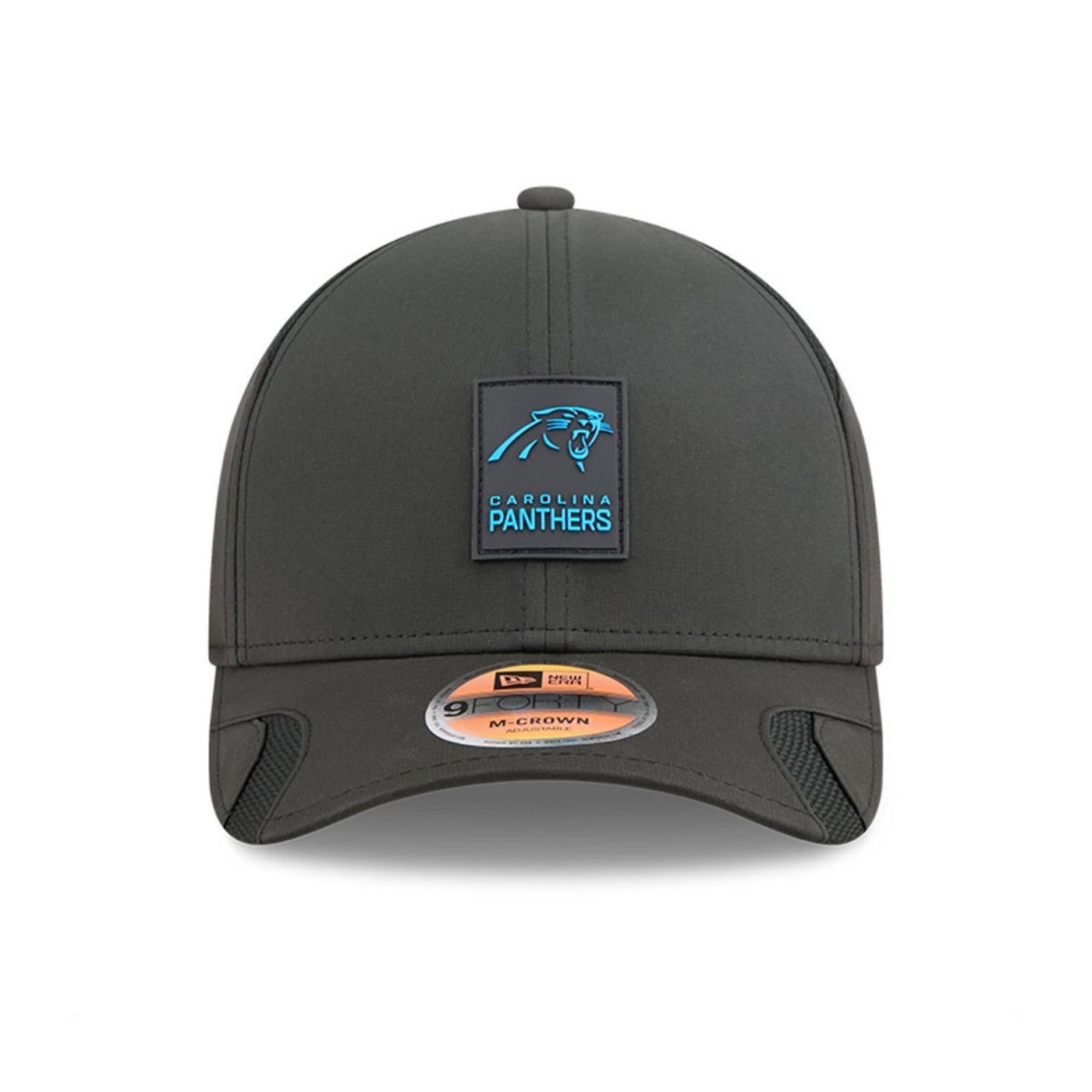 Bone New Era 9FORTY M-CROWN Carolina Panthers NFL Sideline Preto Preto 2