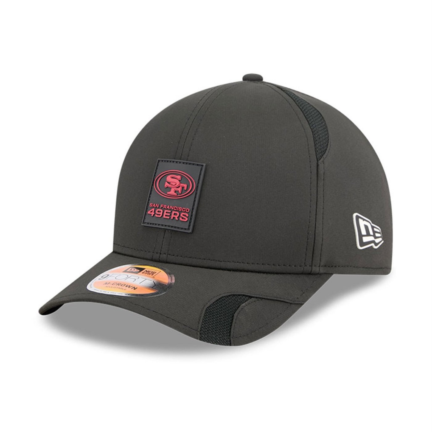 Bone New Era 9FORTY M-CROWN San Francisco 49ers NFL Sideline Preto