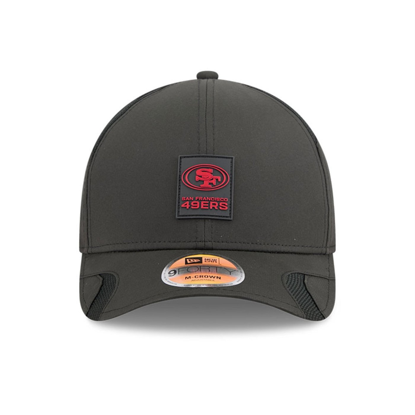 Bone New Era 9FORTY M-CROWN San Francisco 49ers NFL Sideline Preto Preto 2
