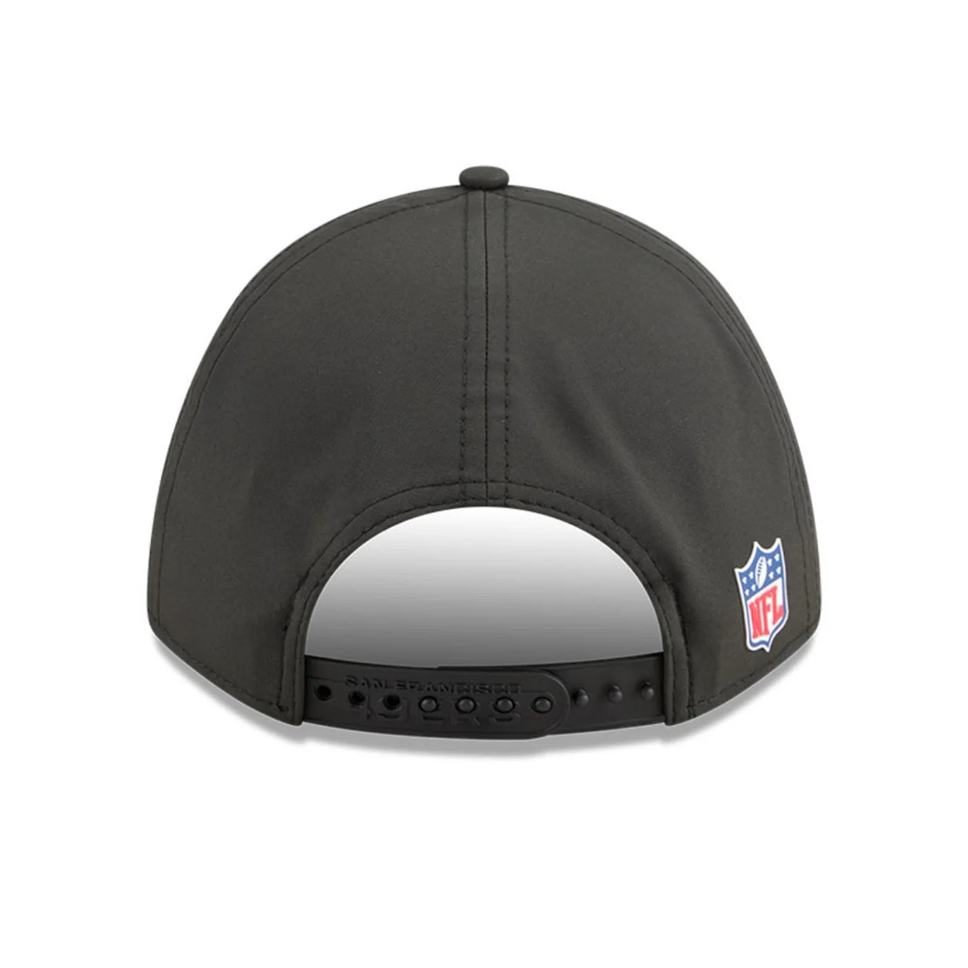 Bone New Era 9FORTY M-CROWN San Francisco 49ers NFL Sideline Preto Preto 5