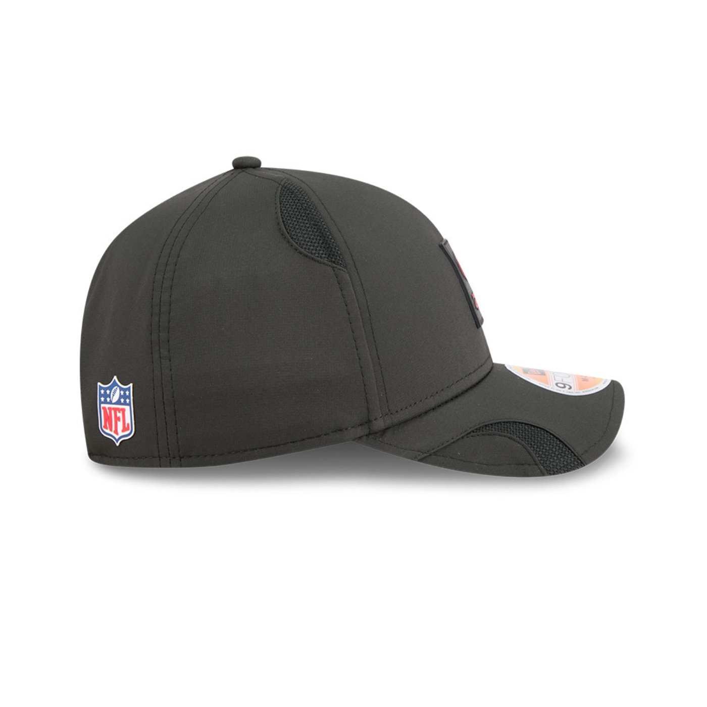Bone New Era 9FORTY M-CROWN San Francisco 49ers NFL Sideline Preto Preto 7