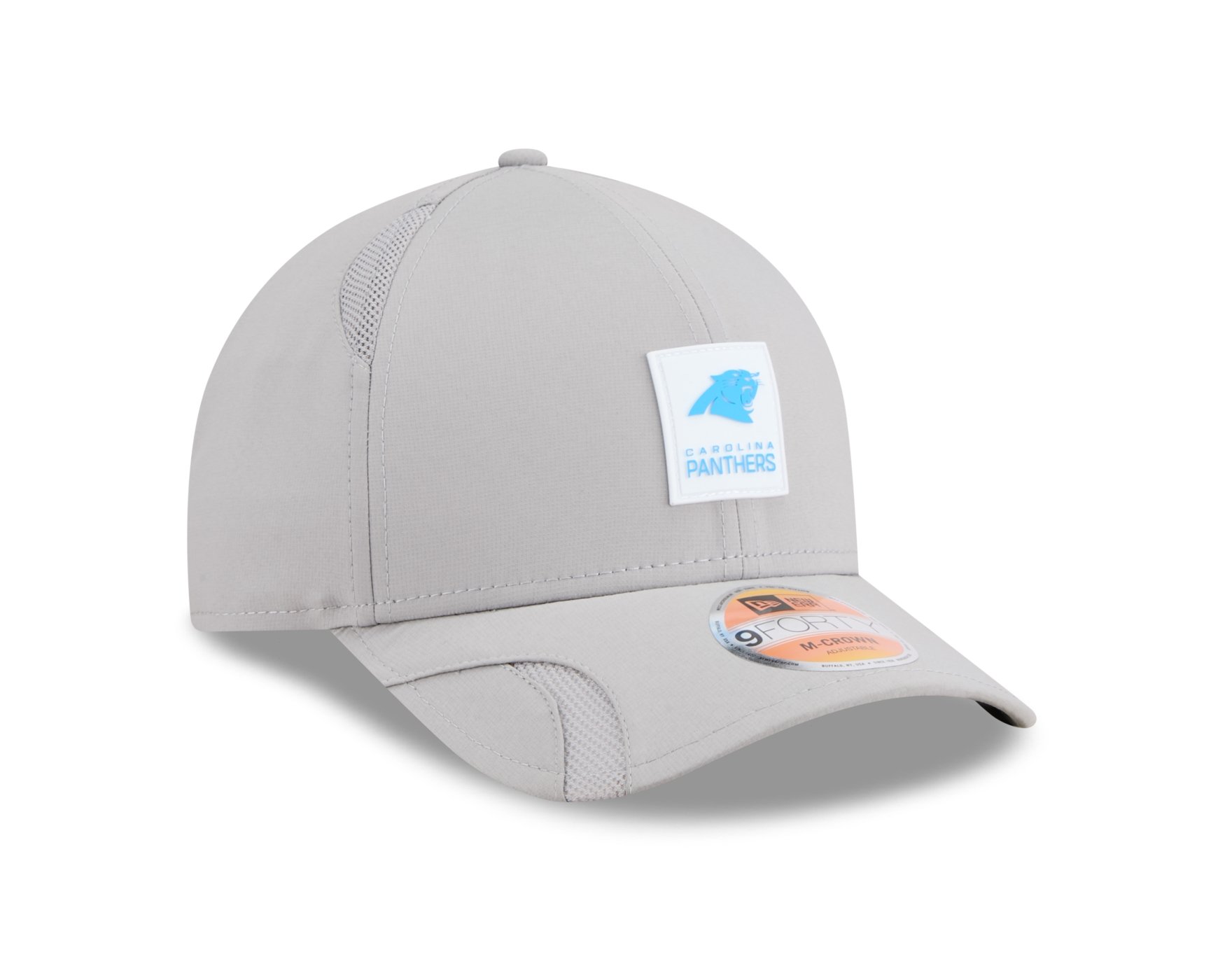 Bone New Era  9FORTY M-Crown Carolina Panthers NFL Cinza Cinza 4