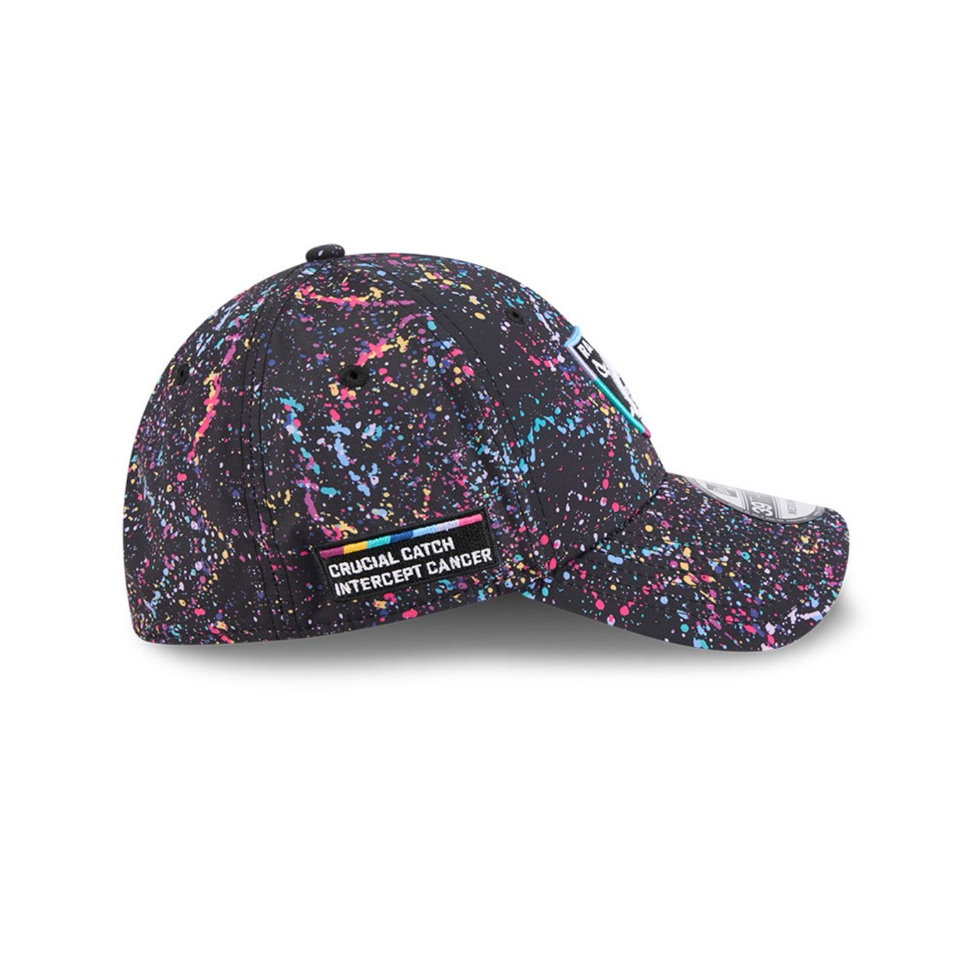 Bone New Era 39THIRTY Las Vegas Raiders NFL Preto Multicores 4