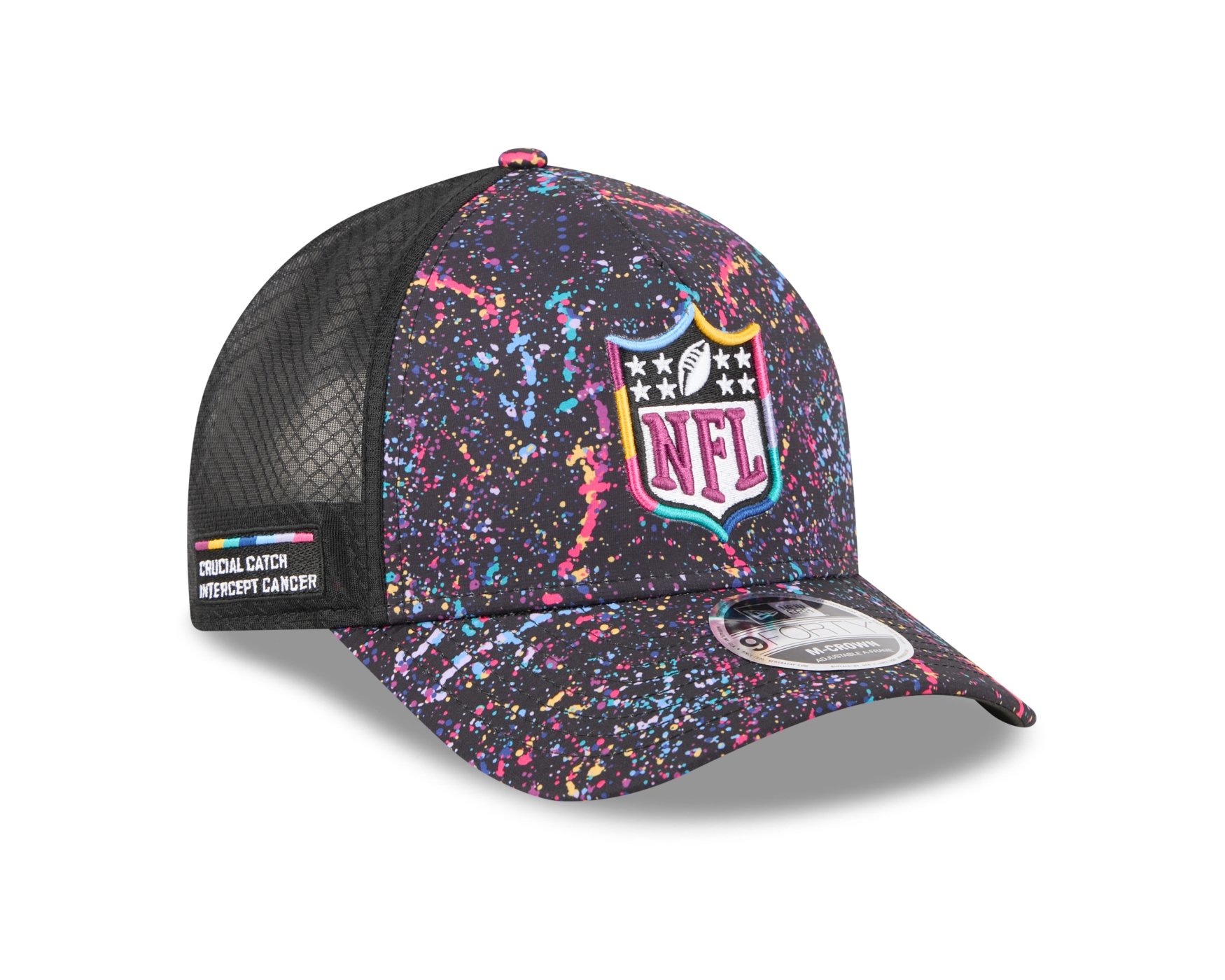 Bone New Era 9FORTY M-Crown A-Frame Nfl NFL Preto Multicores 3
