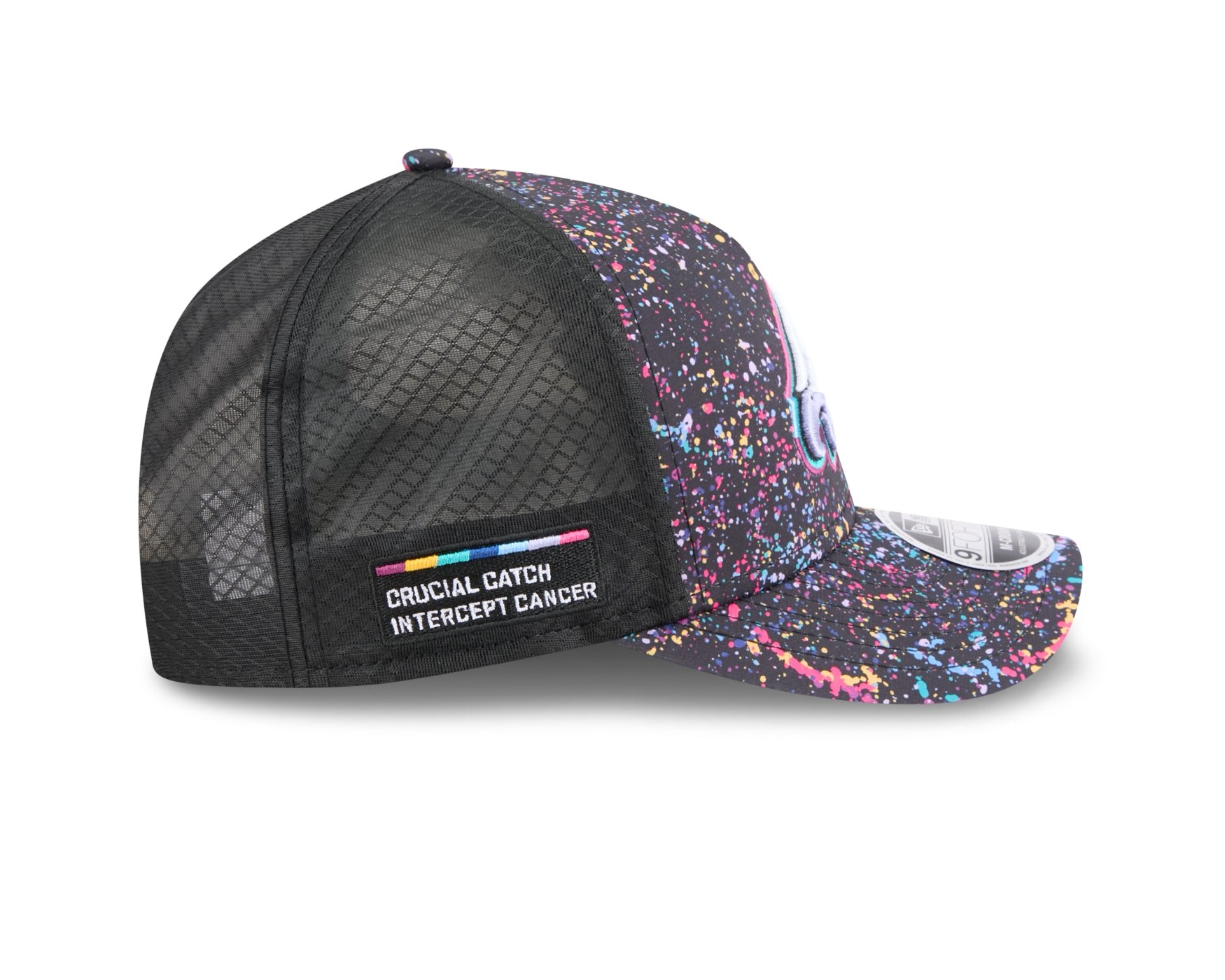 Bone New Era  9FORTY M-Crown A-Frame Philadelphia Eagles NFL Preto Multicores 6