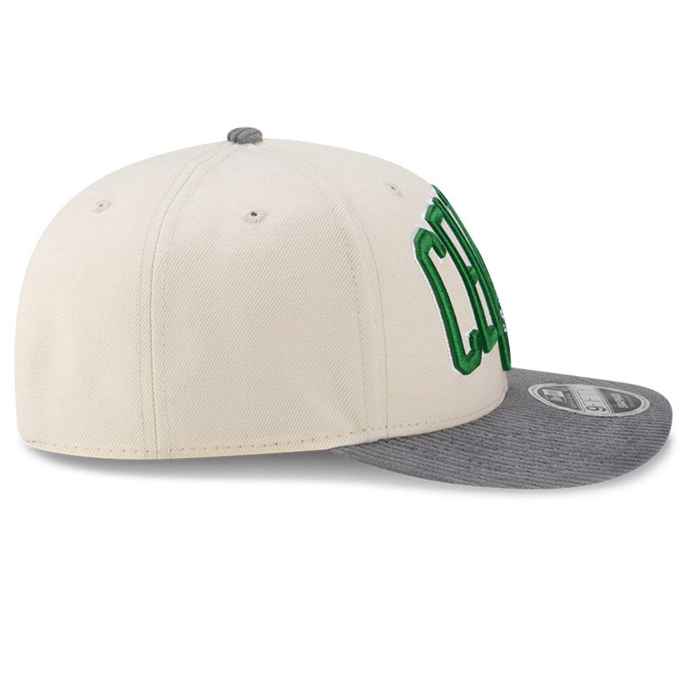 Bone New Era 9FIFTY Boston Celtics NBA Bege Bege 7