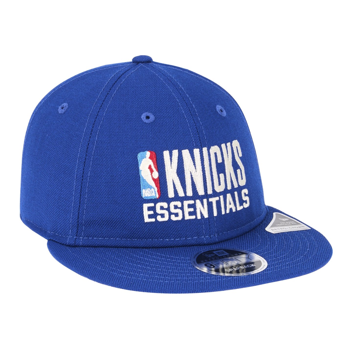Bone New Era 9FIFTY RETRO CROWN New York Knicks NBA Azul Azul 3