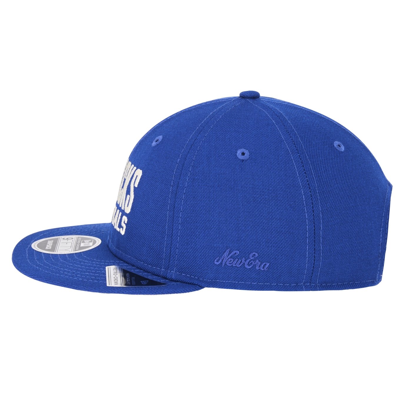 Bone New Era 9FIFTY RETRO CROWN New York Knicks NBA Azul Azul 7