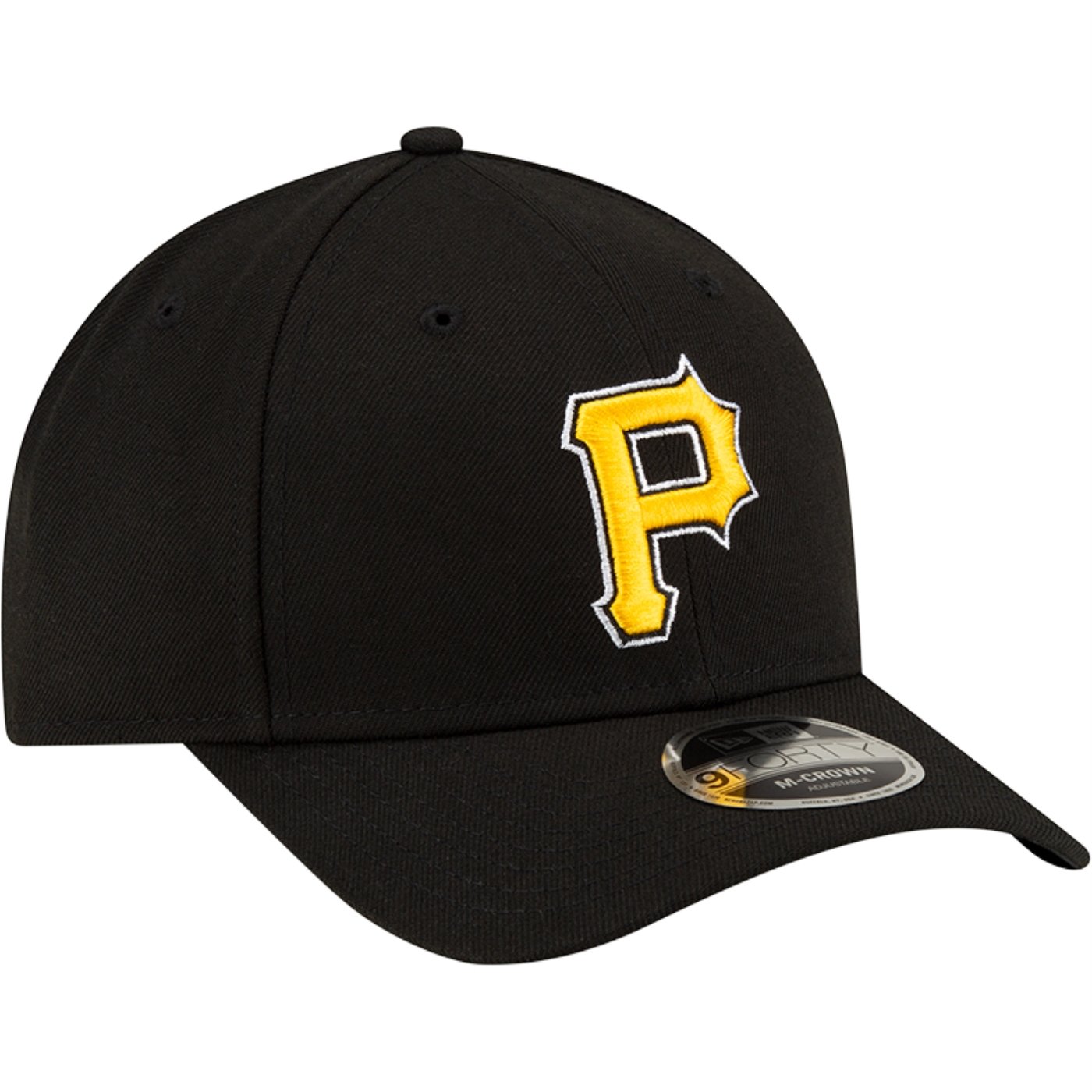 Bone New Era 9FORTY M-Crown MLB Player Replica Pittsburgh Pirates Preto 2