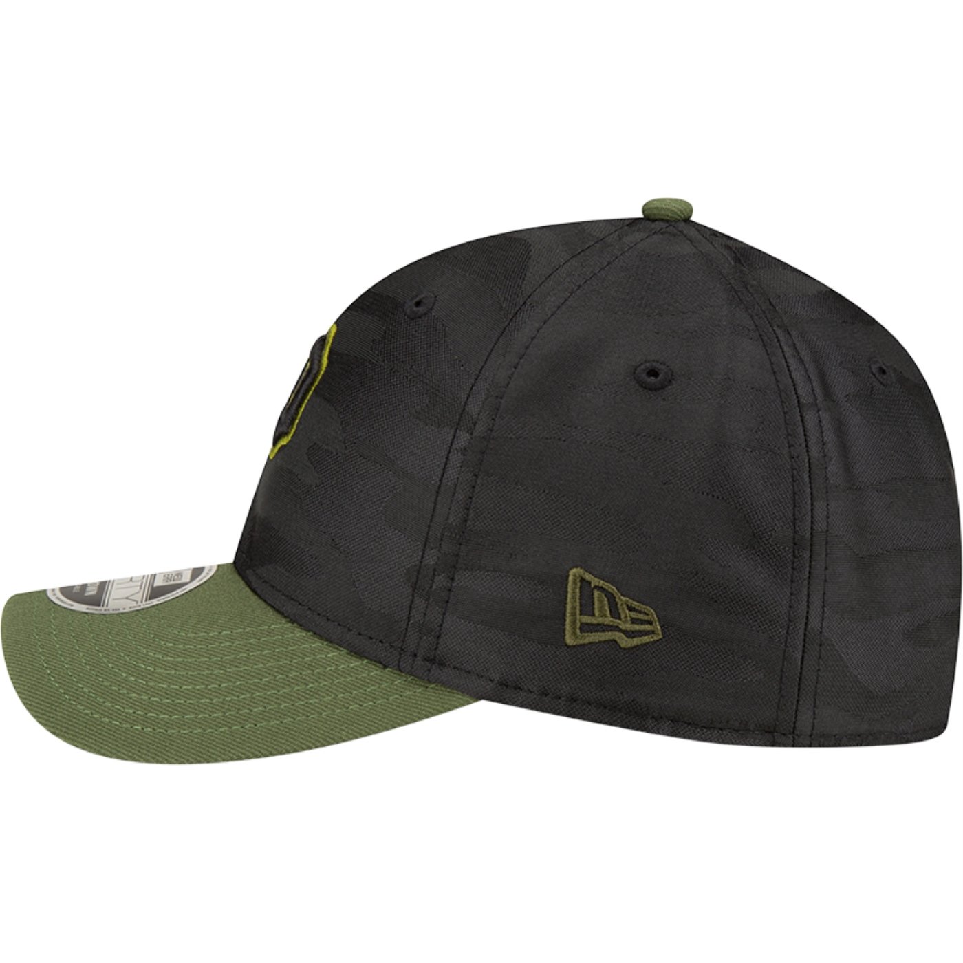 Bone New Era 9FORTY M-Crown MLB Player Replica Pittsburgh Pirates Preto 4