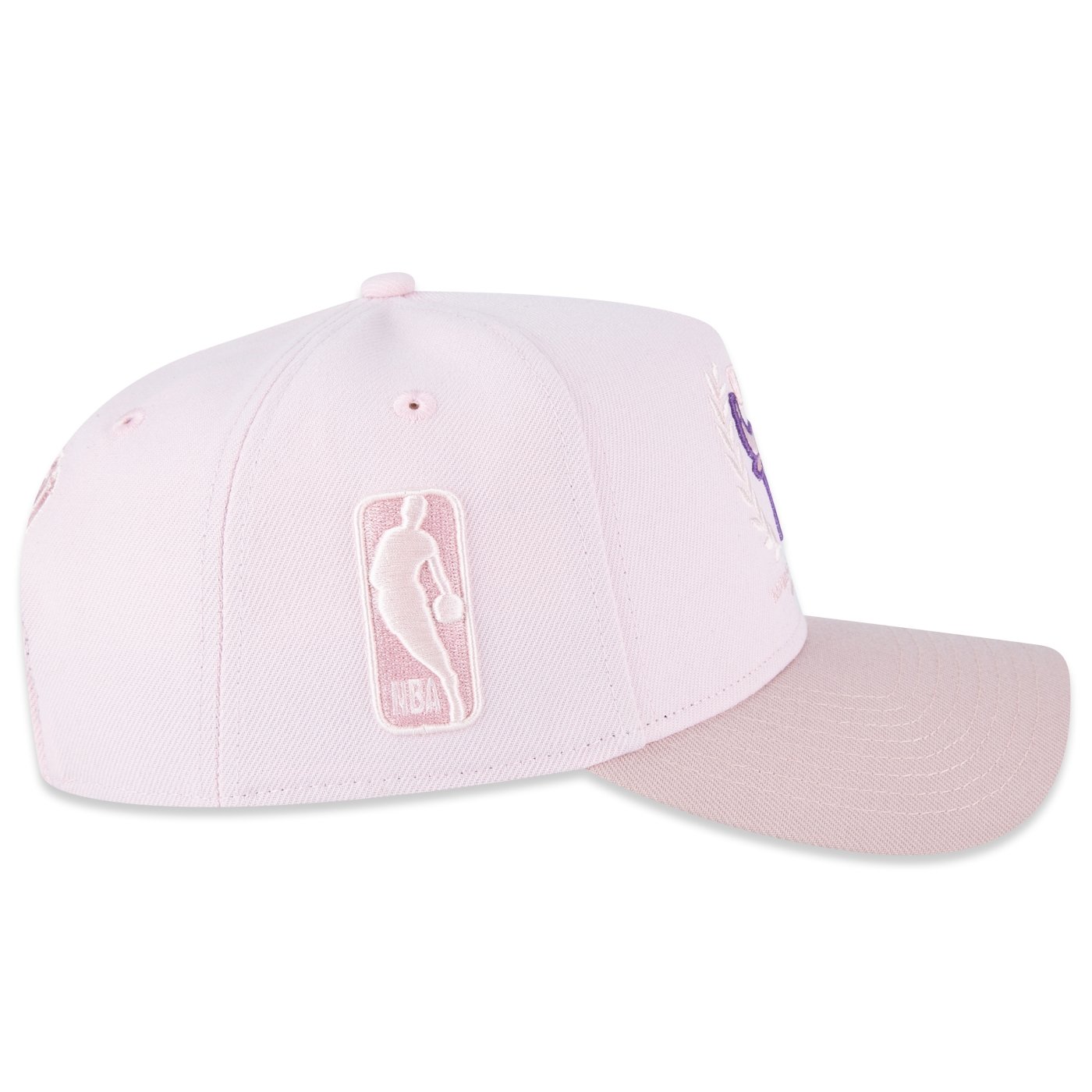 Bone New Era 9FORTY A-Frame Chicago Bulls NBA Rosa Rosa 5