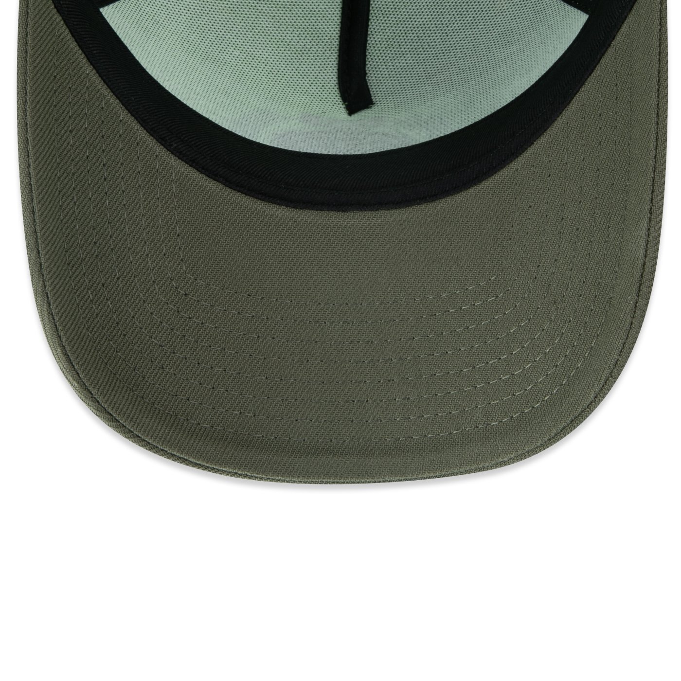 Bone New Era 9FORTY A-Frame Brooklyn Nets NBA Verde Verde 7