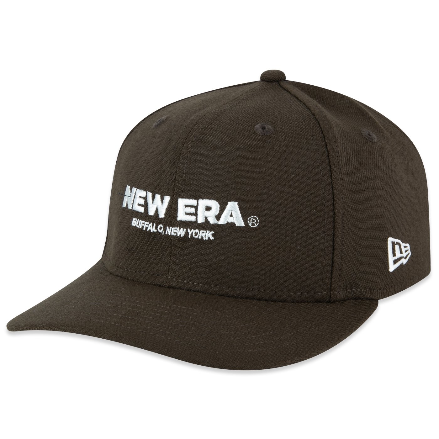 Bone New Era  9FIFTY Stretch Branded Marrom
