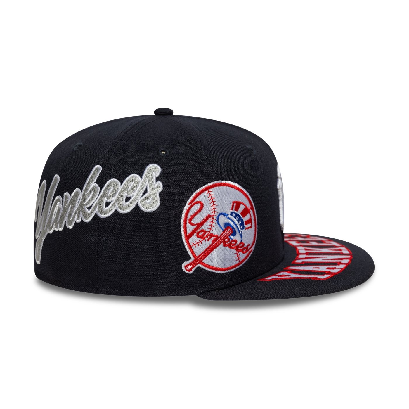 Bone New Era 59FIFTY New York Yankees MLB Marinho Preto 5