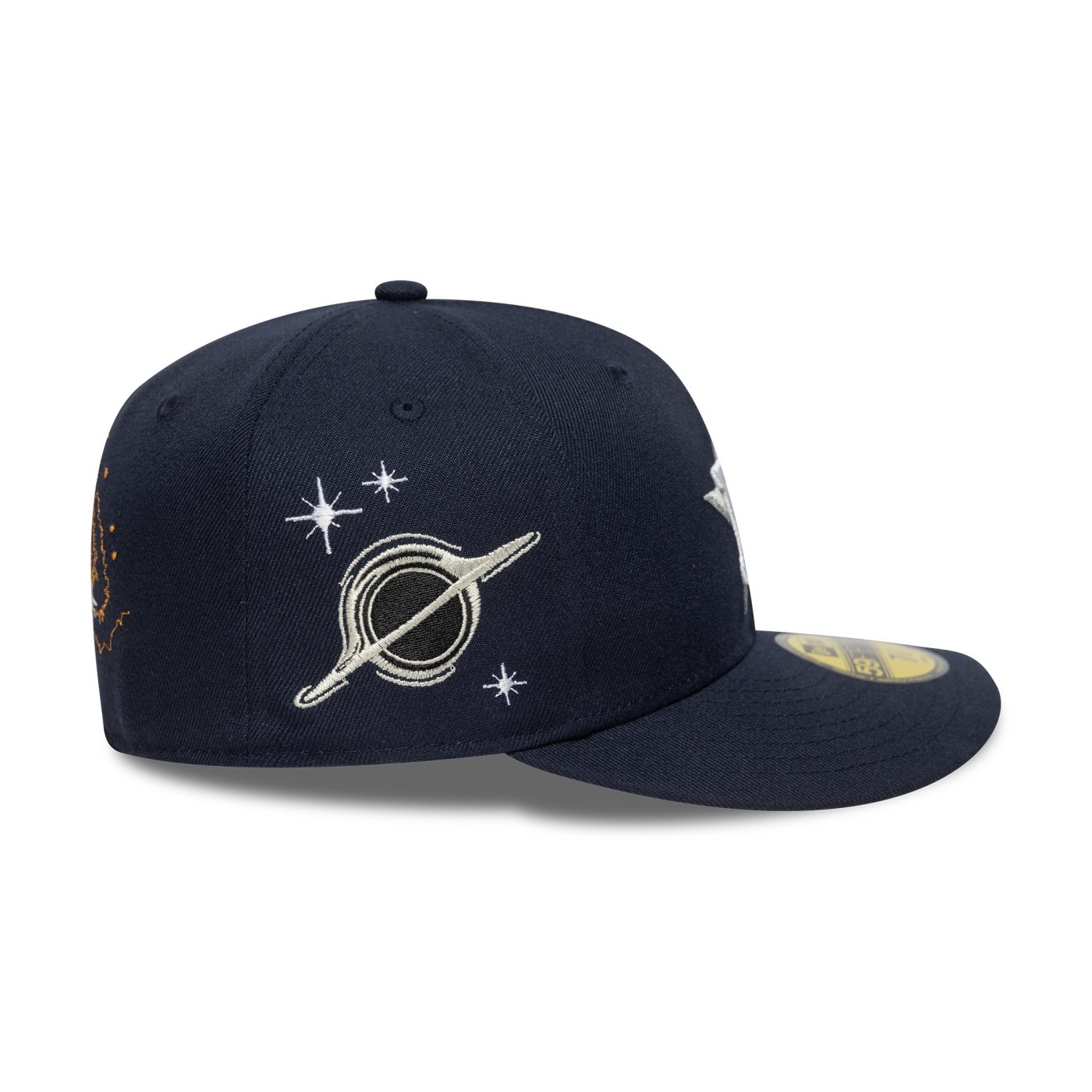 Bone New Era  59FIFTY Houston Astros MLB Marinho Marinho 3