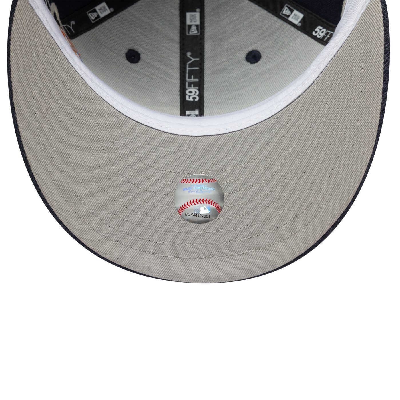 Bone New Era  59FIFTY Houston Astros MLB Marinho Marinho 4