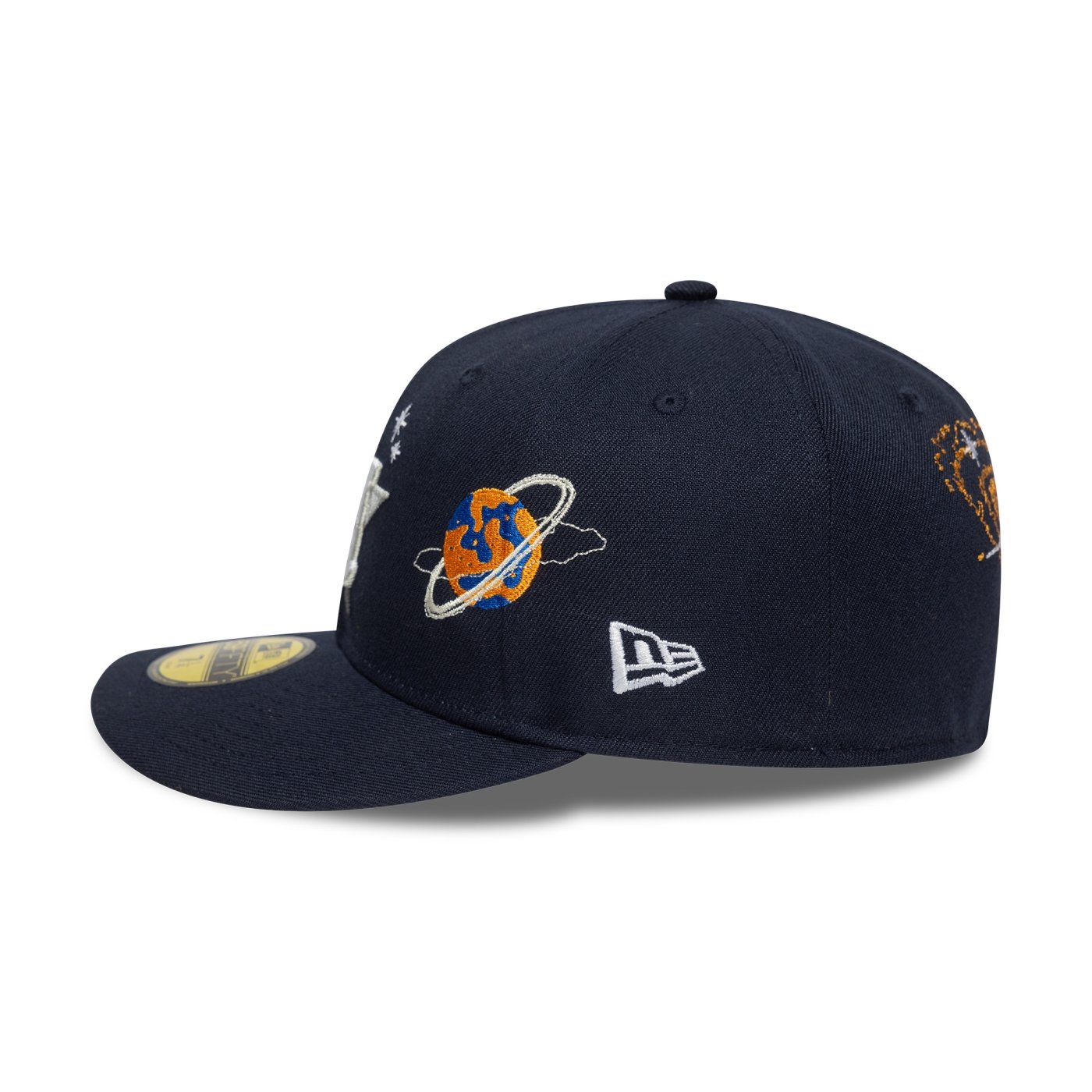 Bone New Era  59FIFTY Houston Astros MLB Marinho Marinho 5