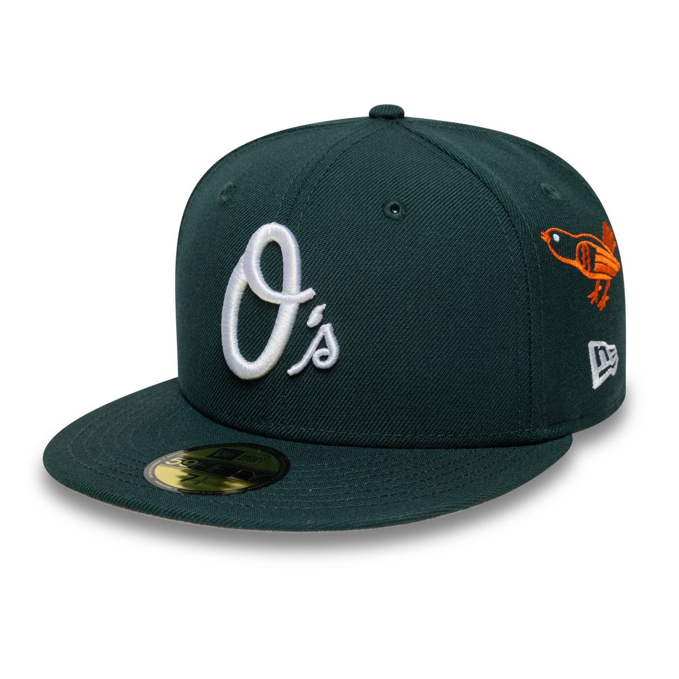 Bone New Era  59FIFTY Baltimore Orioles MLB Verde