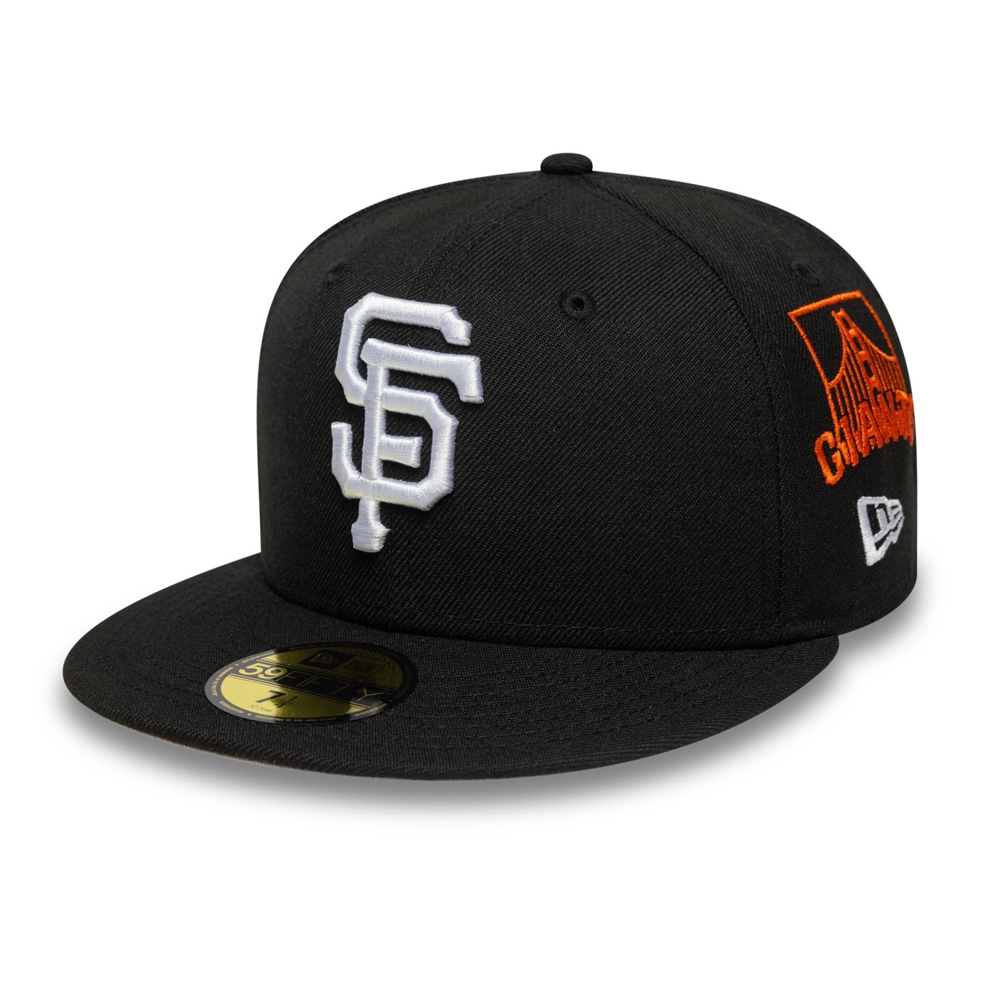 Bone New Era  59FIFTY San Francisco Giants MLB Preto